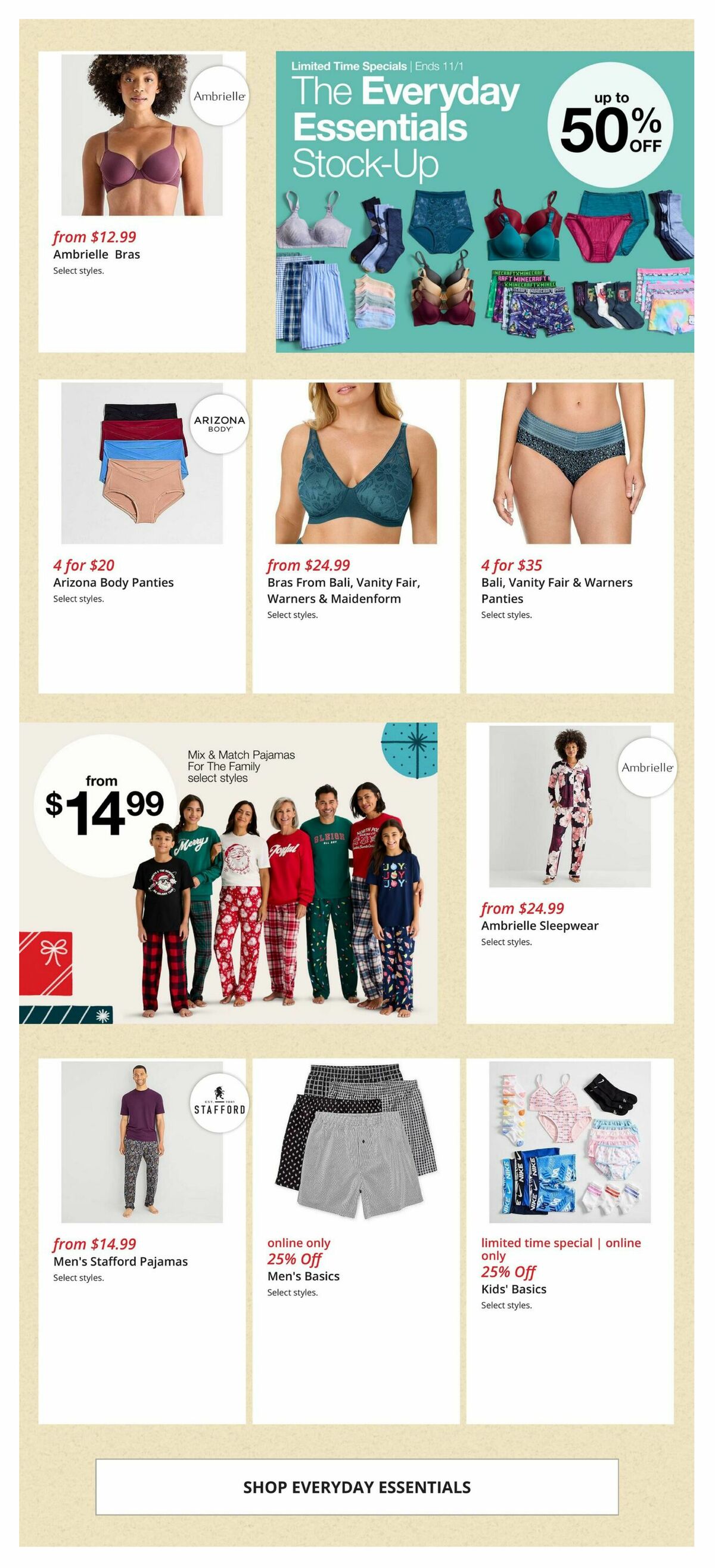 JCPenney Weekly Ad from October 19