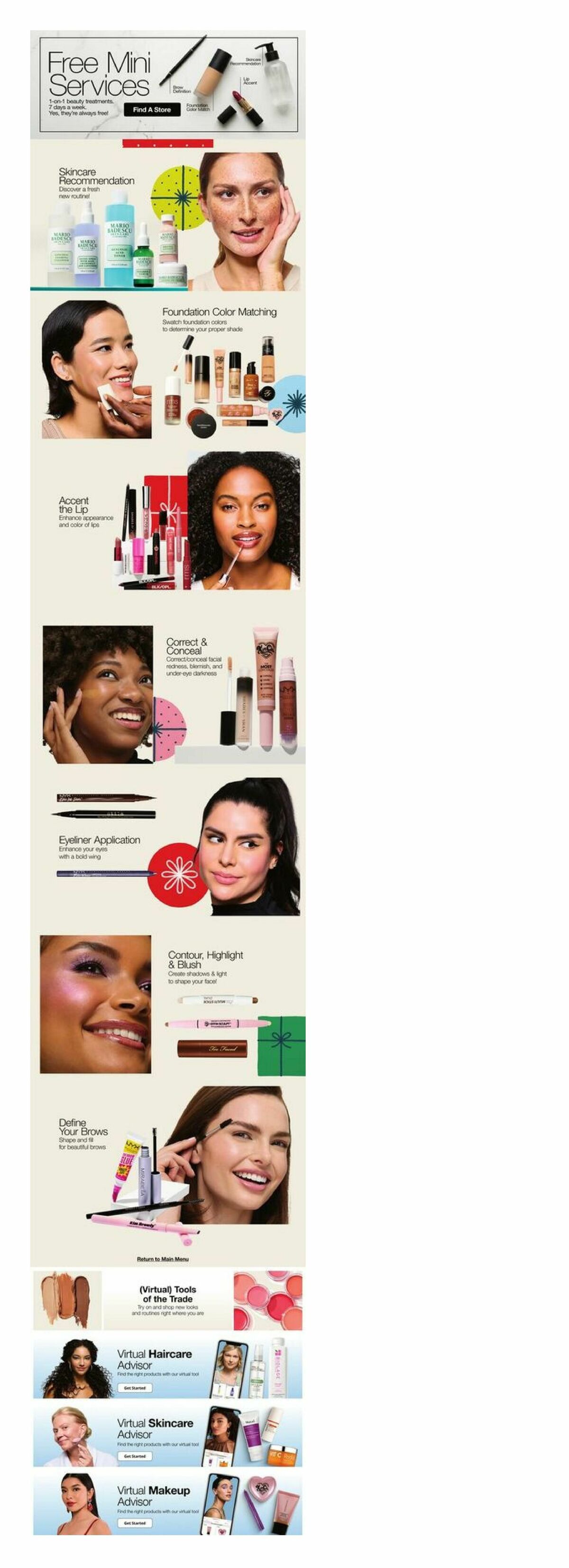 JCPenney Your Holiday Beauty Guide Weekly Ad from October 26