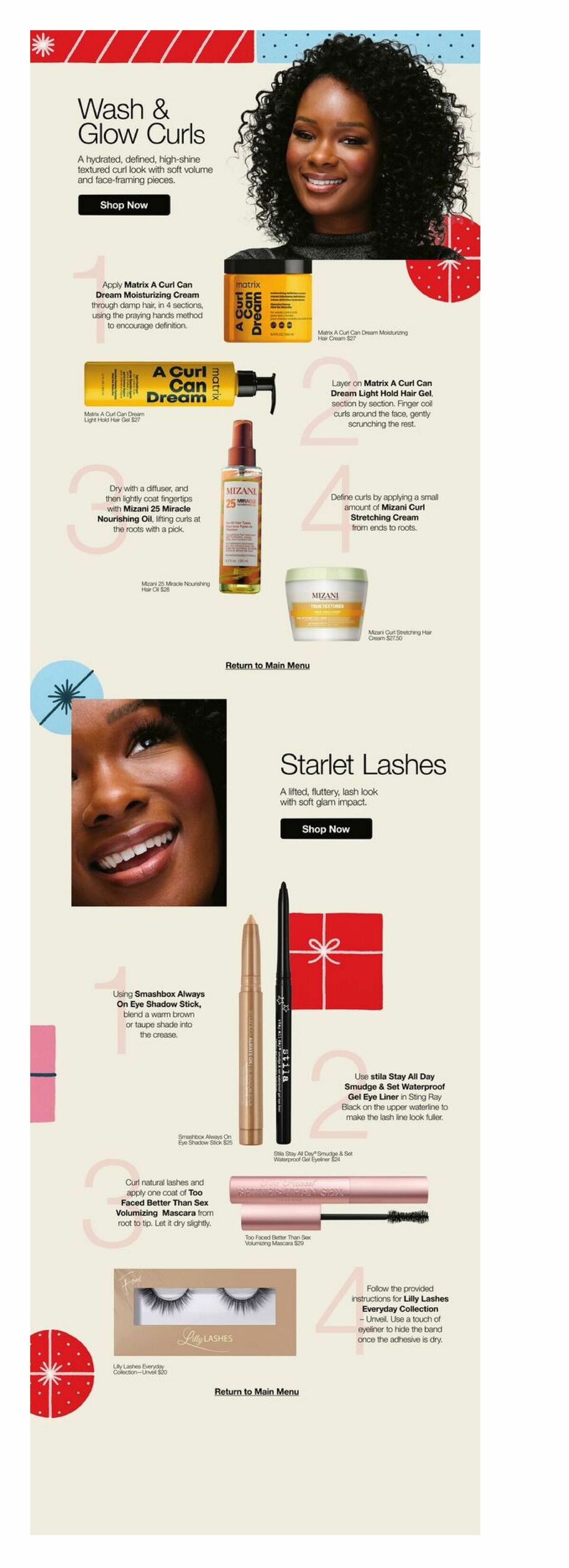 JCPenney Your Holiday Beauty Guide Weekly Ad from October 26
