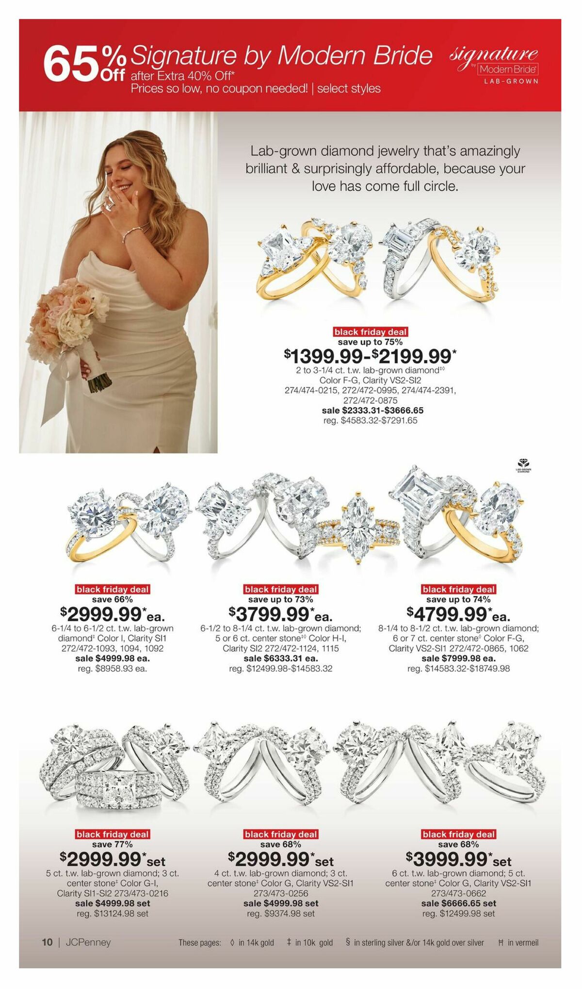 JCPenney Black Friday Early Access Jewelry Deals Weekly Ad from October 26