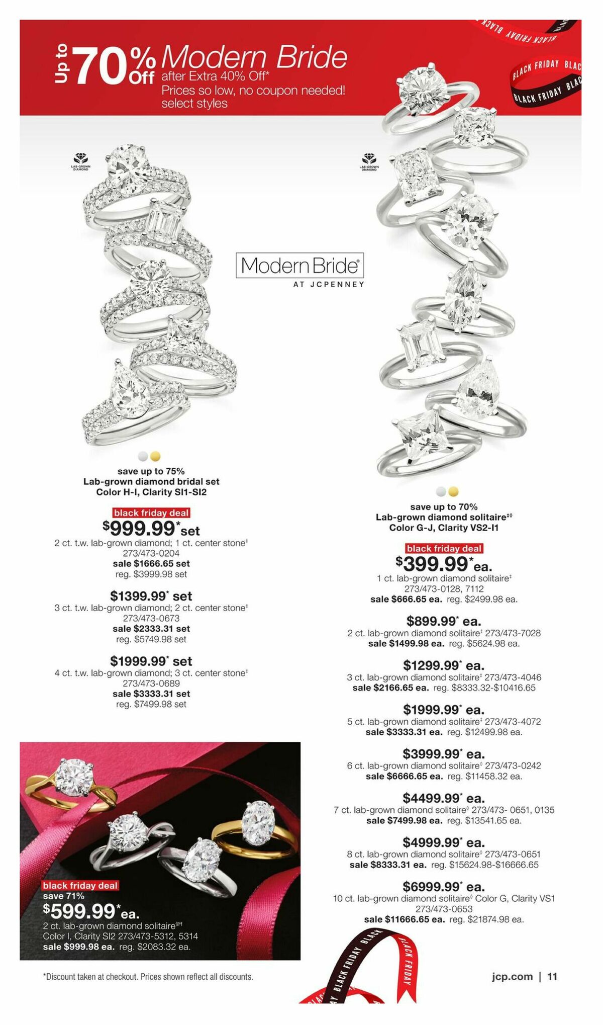 JCPenney Black Friday Early Access Jewelry Deals Weekly Ad from October 26
