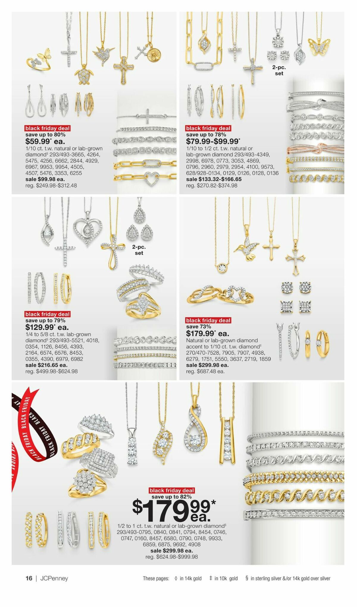 JCPenney Black Friday Early Access Jewelry Deals Weekly Ad from October 26