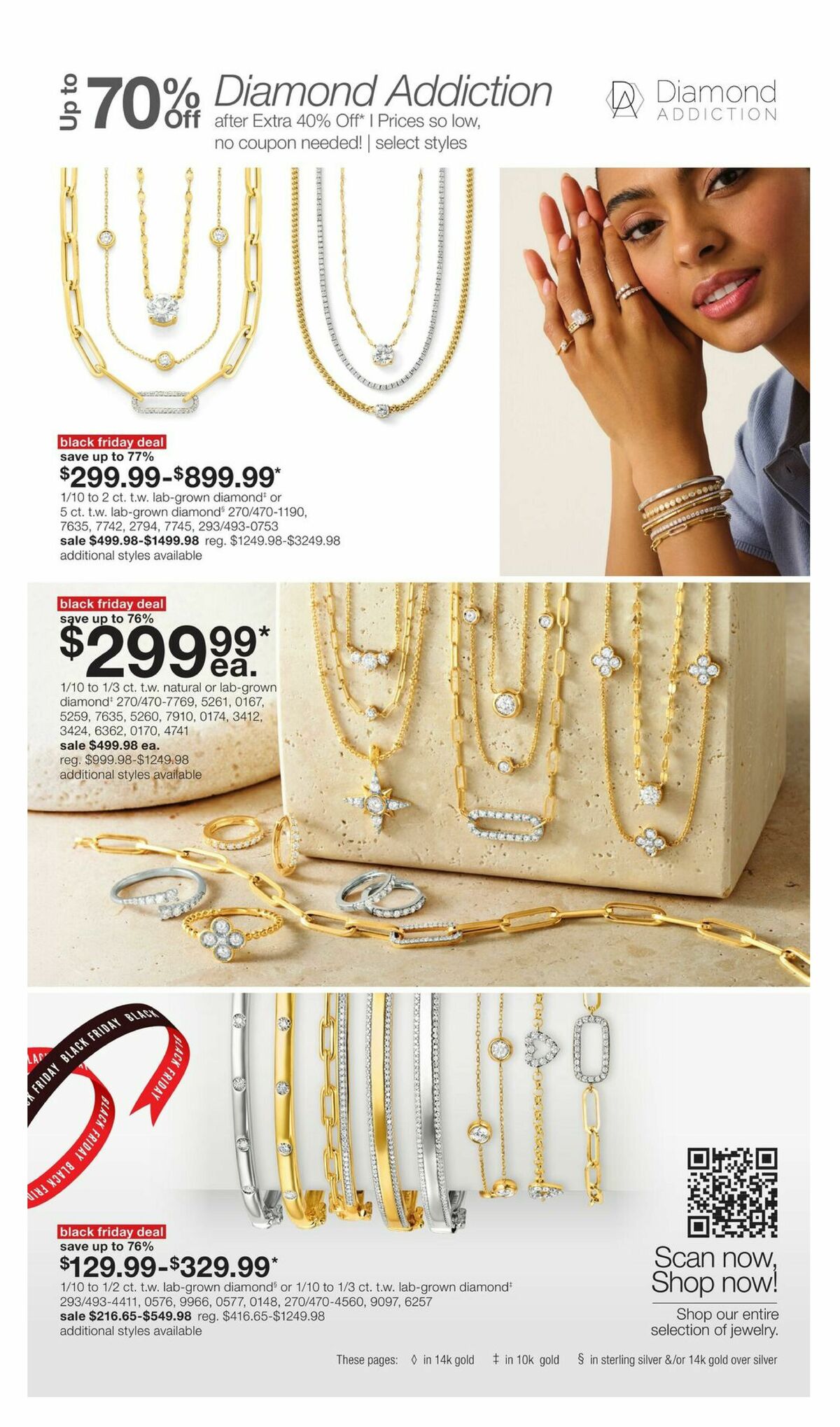 JCPenney Black Friday Early Access Jewelry Deals Weekly Ad from October 26