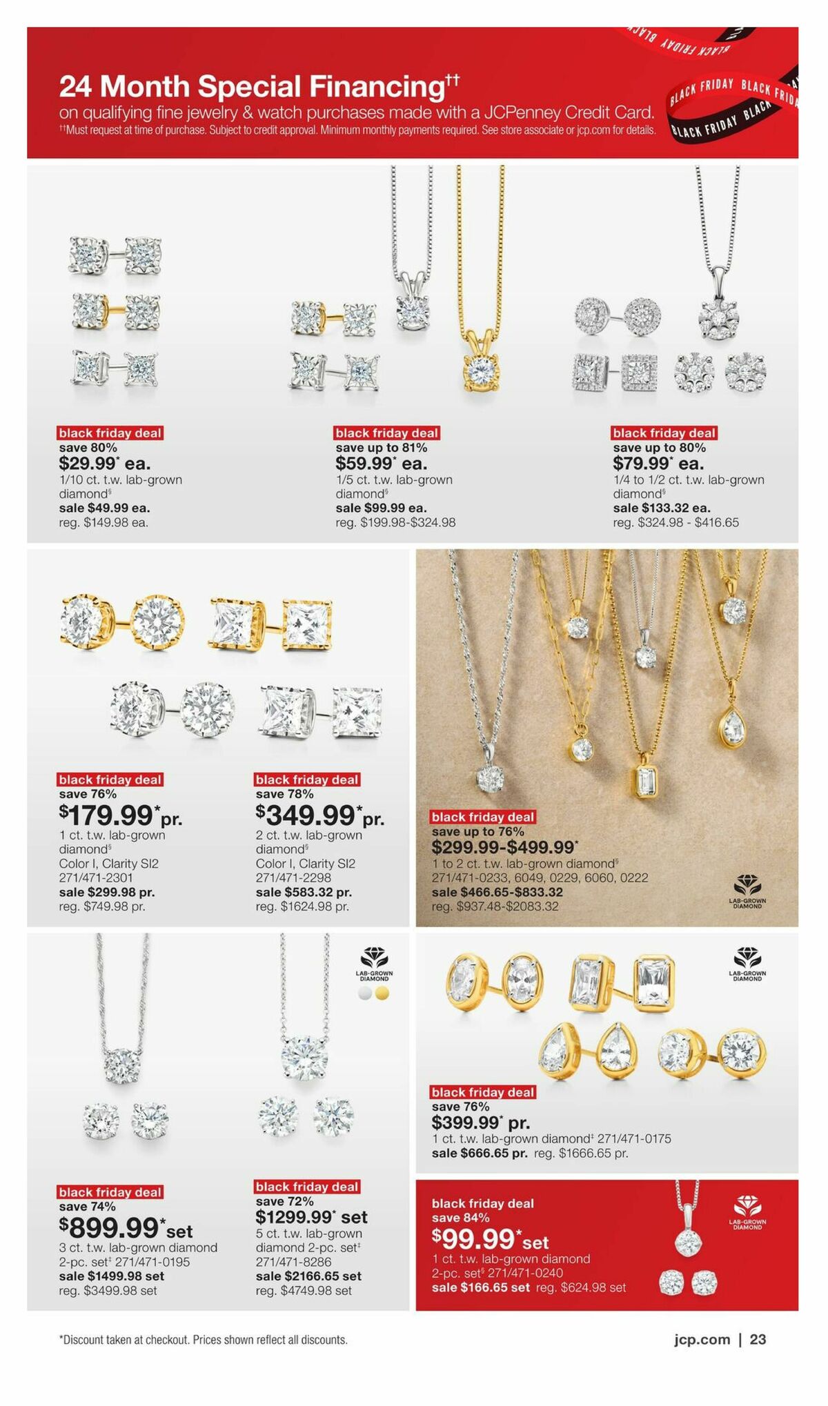 JCPenney Black Friday Early Access Jewelry Deals Weekly Ad from October 26