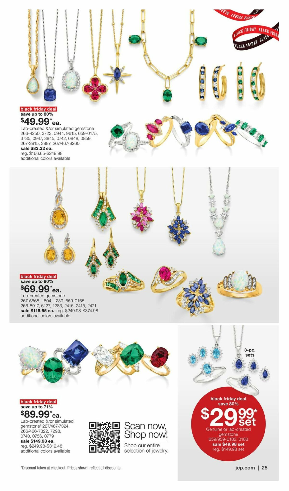JCPenney Black Friday Early Access Jewelry Deals Weekly Ad from October 26