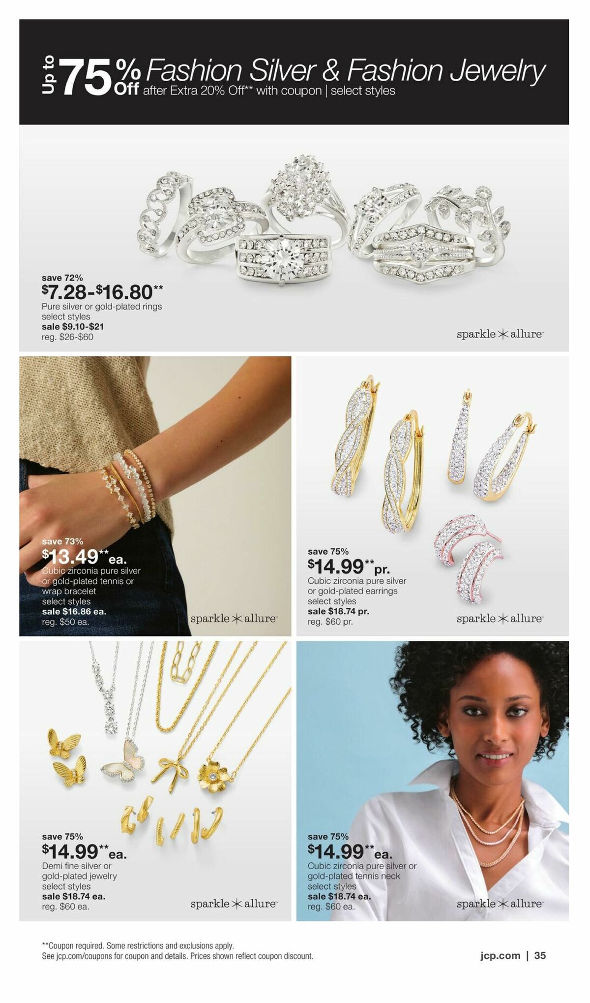 JCPenney Black Friday Early Access Jewelry Deals Weekly Ad from October 26