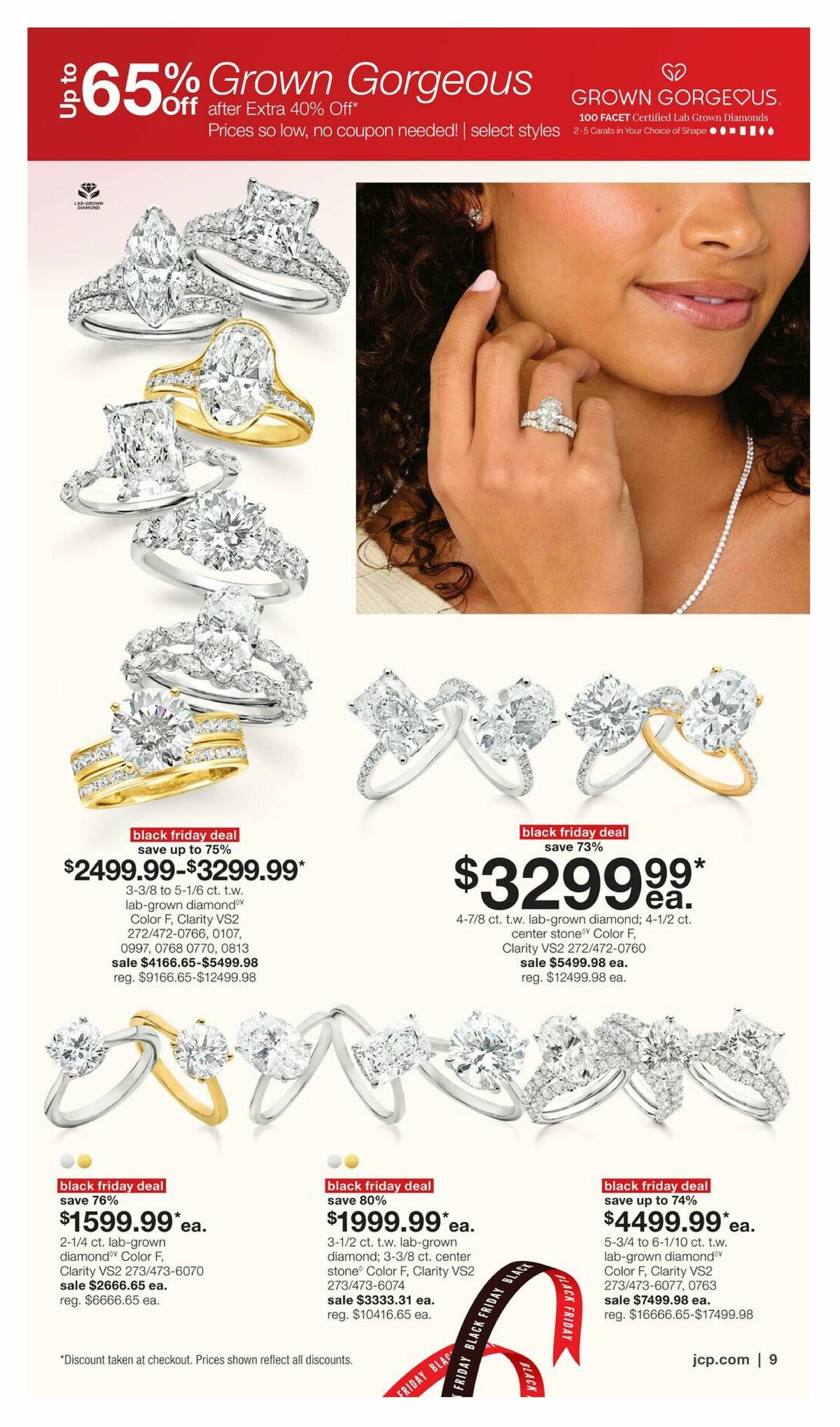 JCPenney Black Friday Early Access Jewelry Deals Weekly Ad from October 26