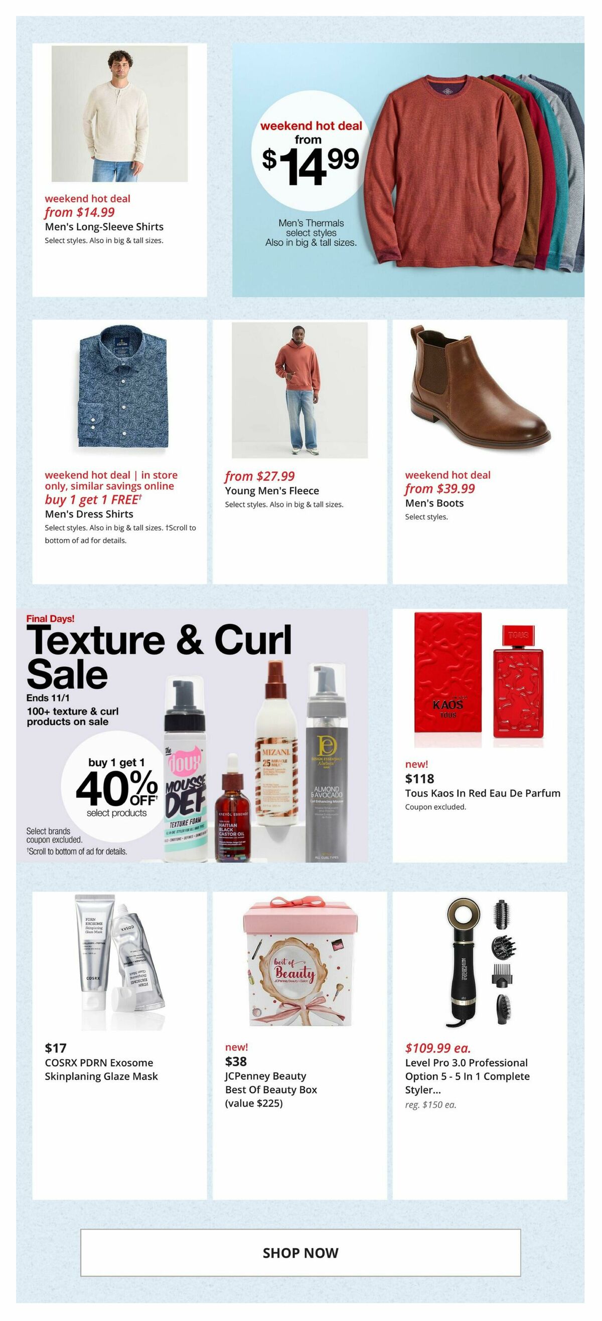 JCPenney Weekly Ad from October 30