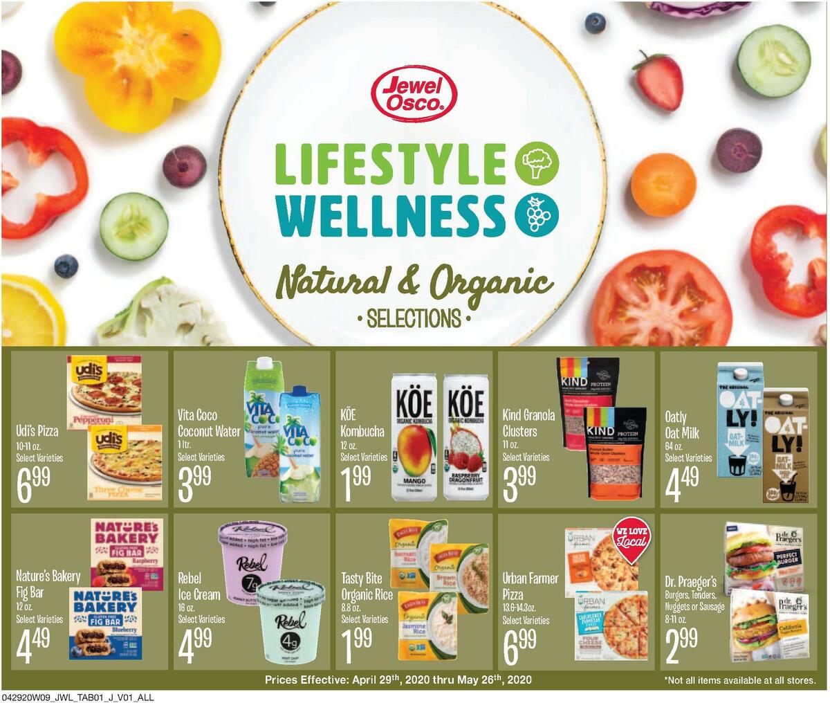 Jewel Osco Seasonal Favorites Weekly Ad from April 29