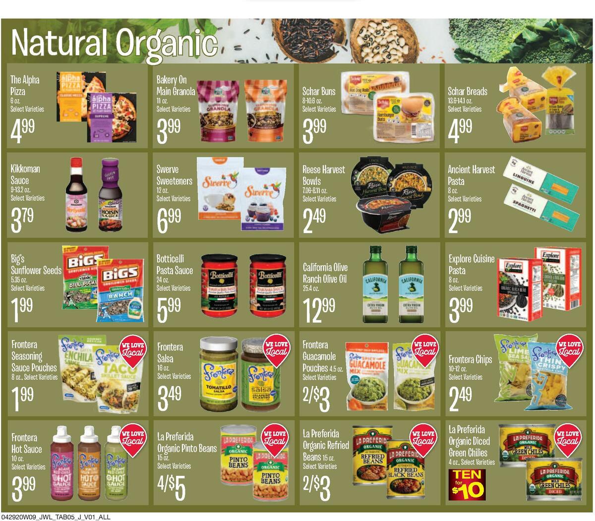 Jewel Osco Seasonal Favorites Weekly Ad from April 29