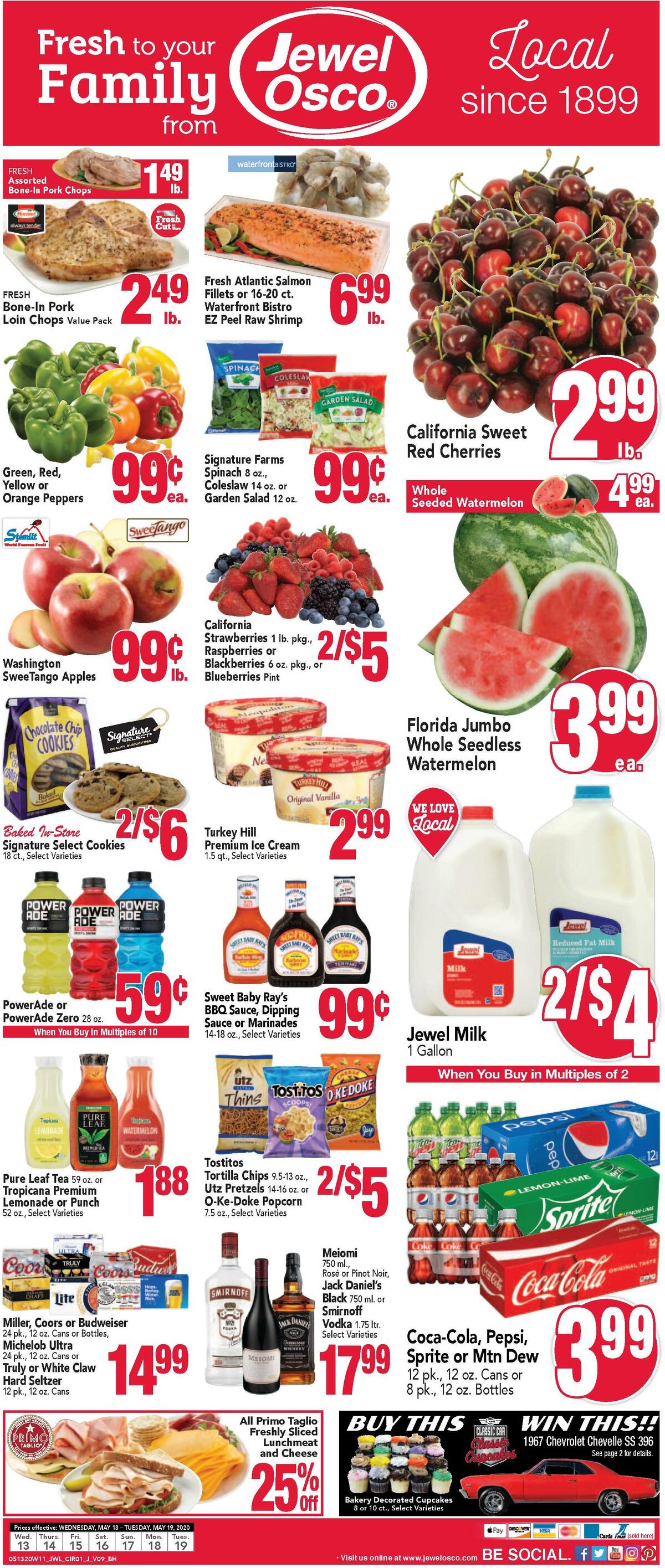 Jewel Osco Weekly Ad from May 13