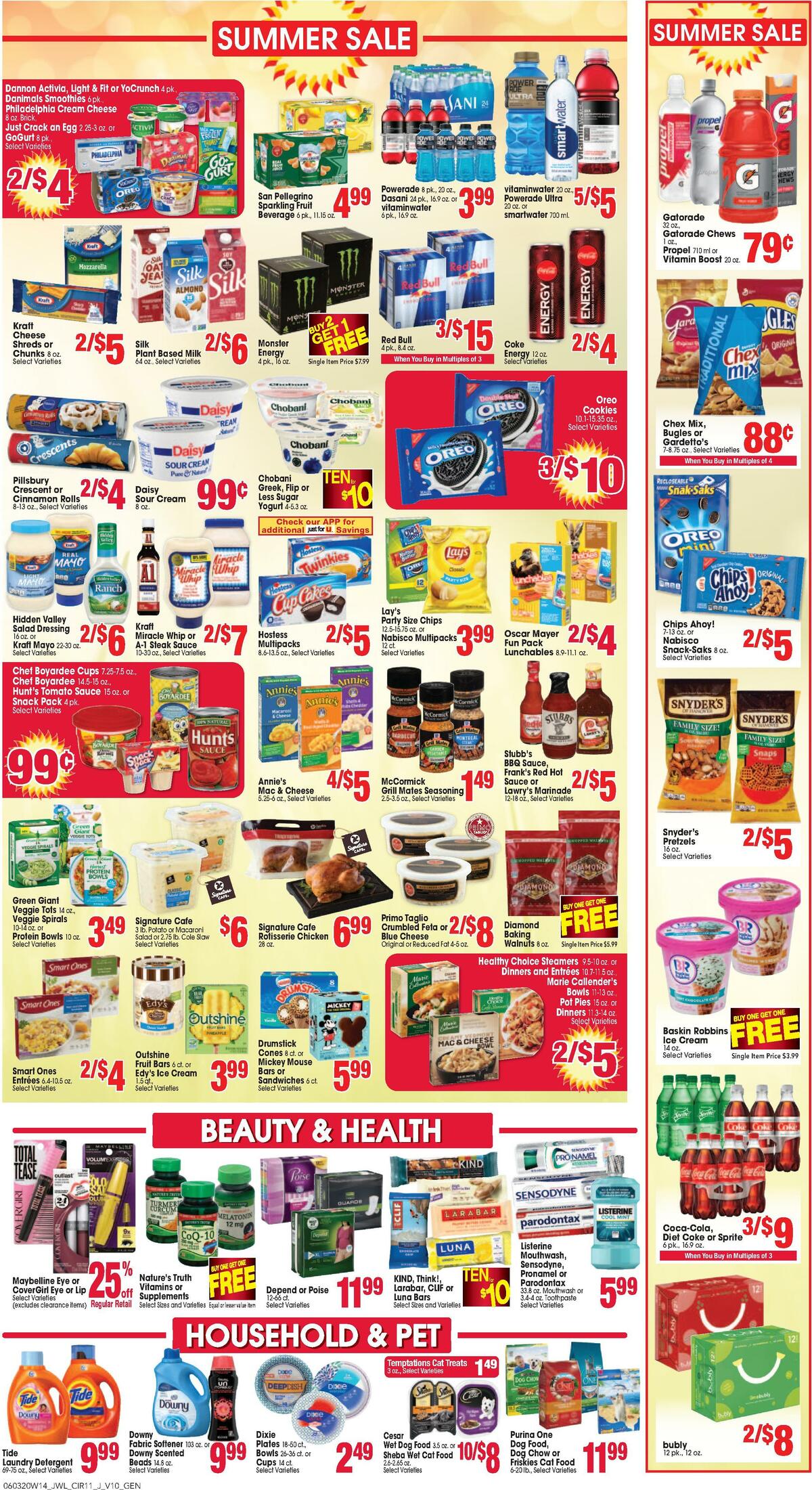 Jewel Osco Weekly Ad from June 3