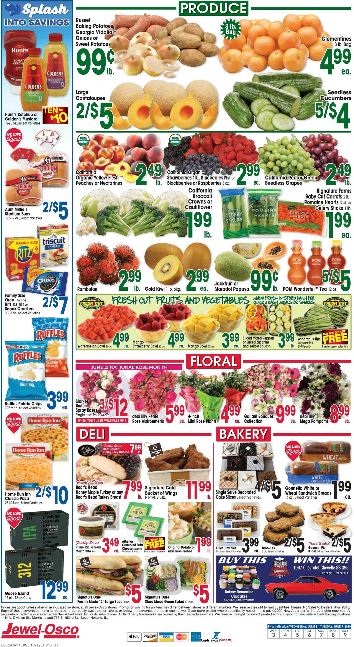Jewel Osco Weekly Ad from June 3