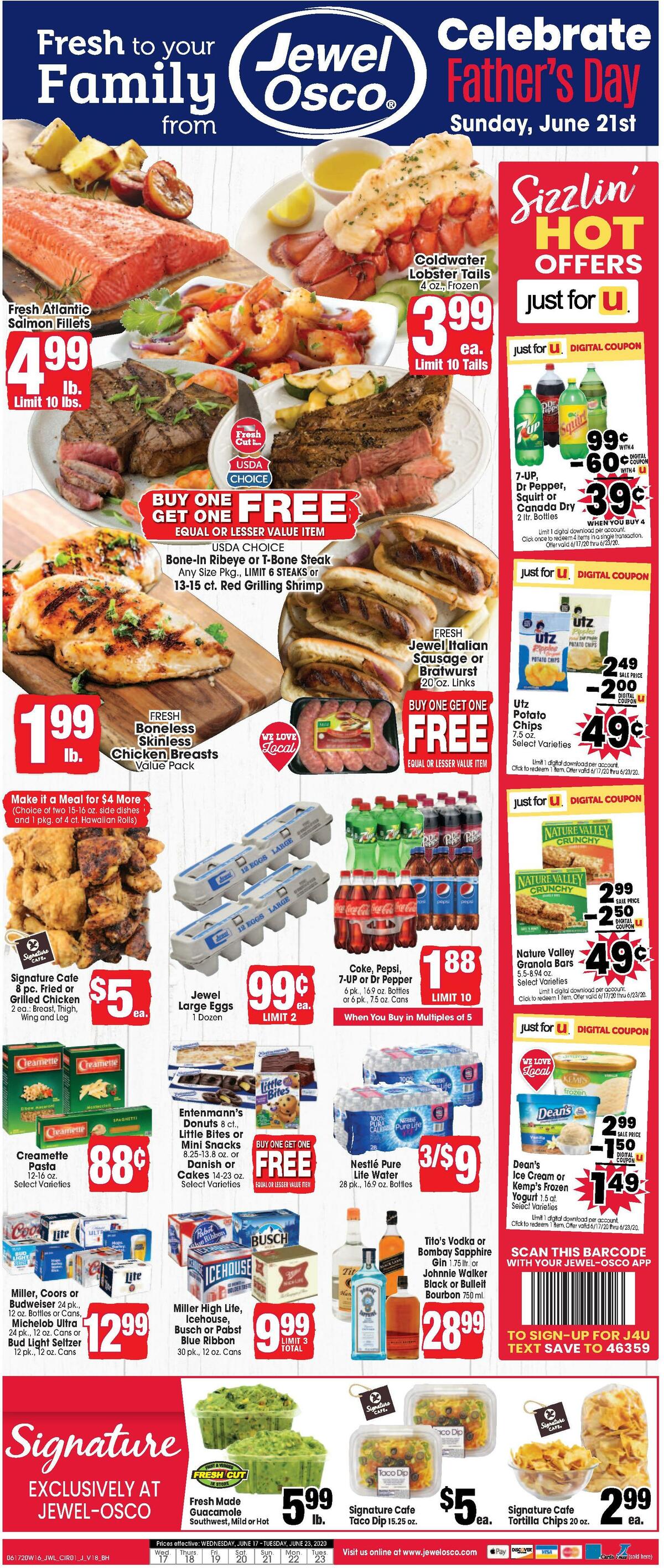 Jewel Osco Weekly Ad from June 17