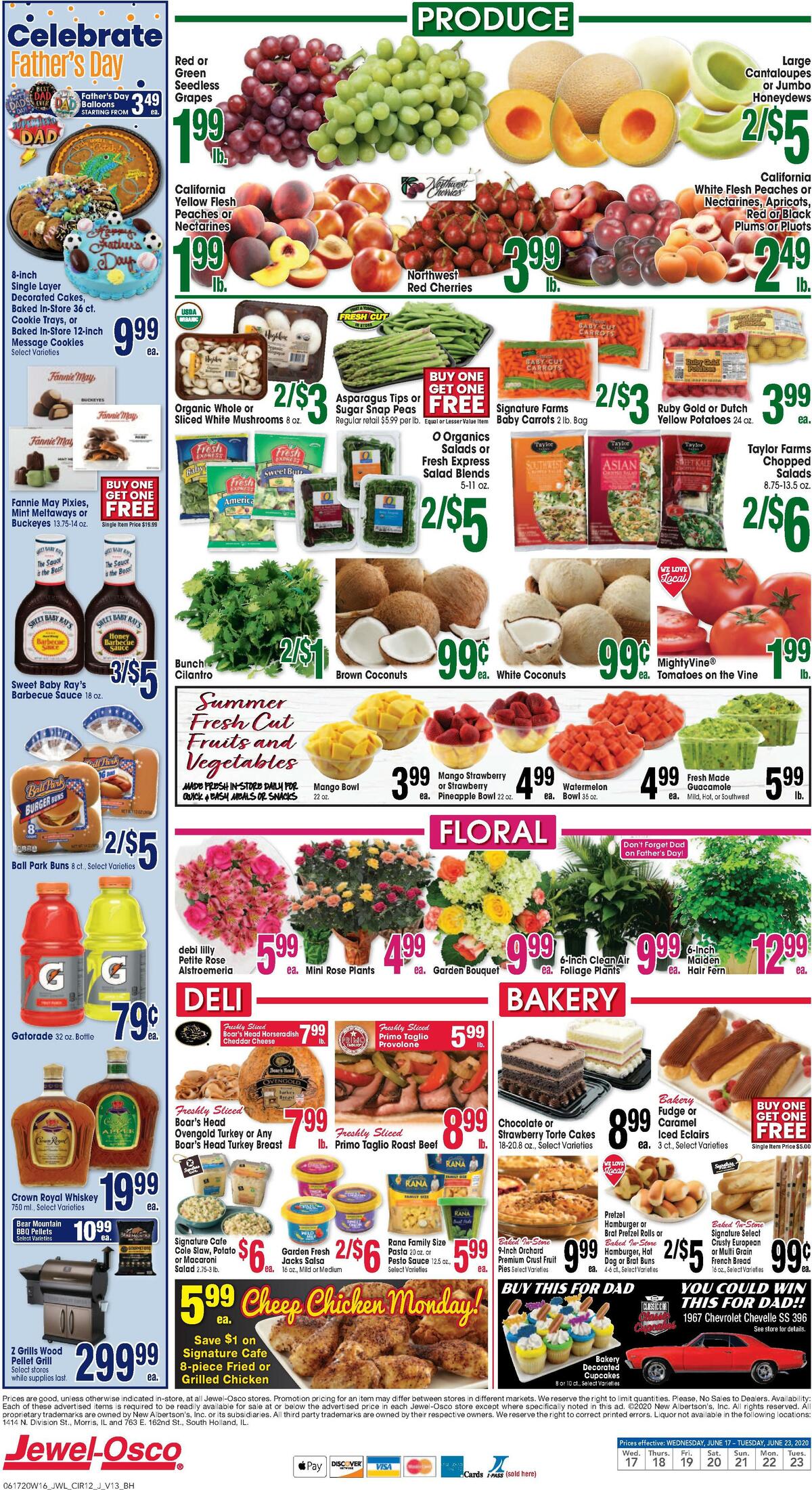 Jewel Osco Weekly Ad from June 17