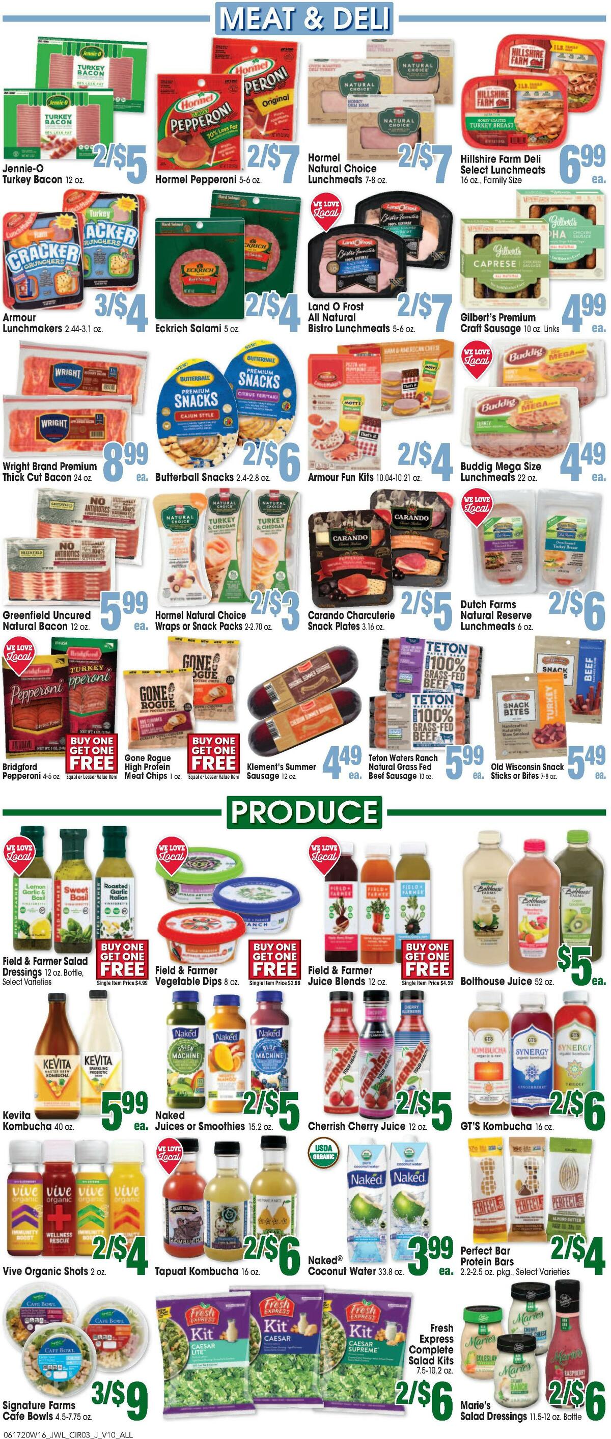 Jewel Osco Weekly Ad from June 17