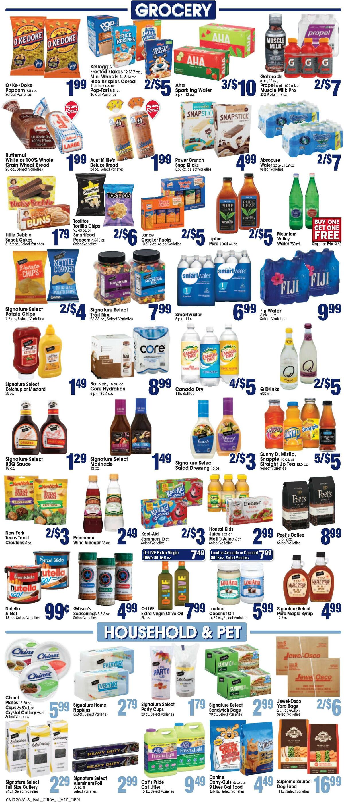 Jewel Osco Weekly Ad from June 17