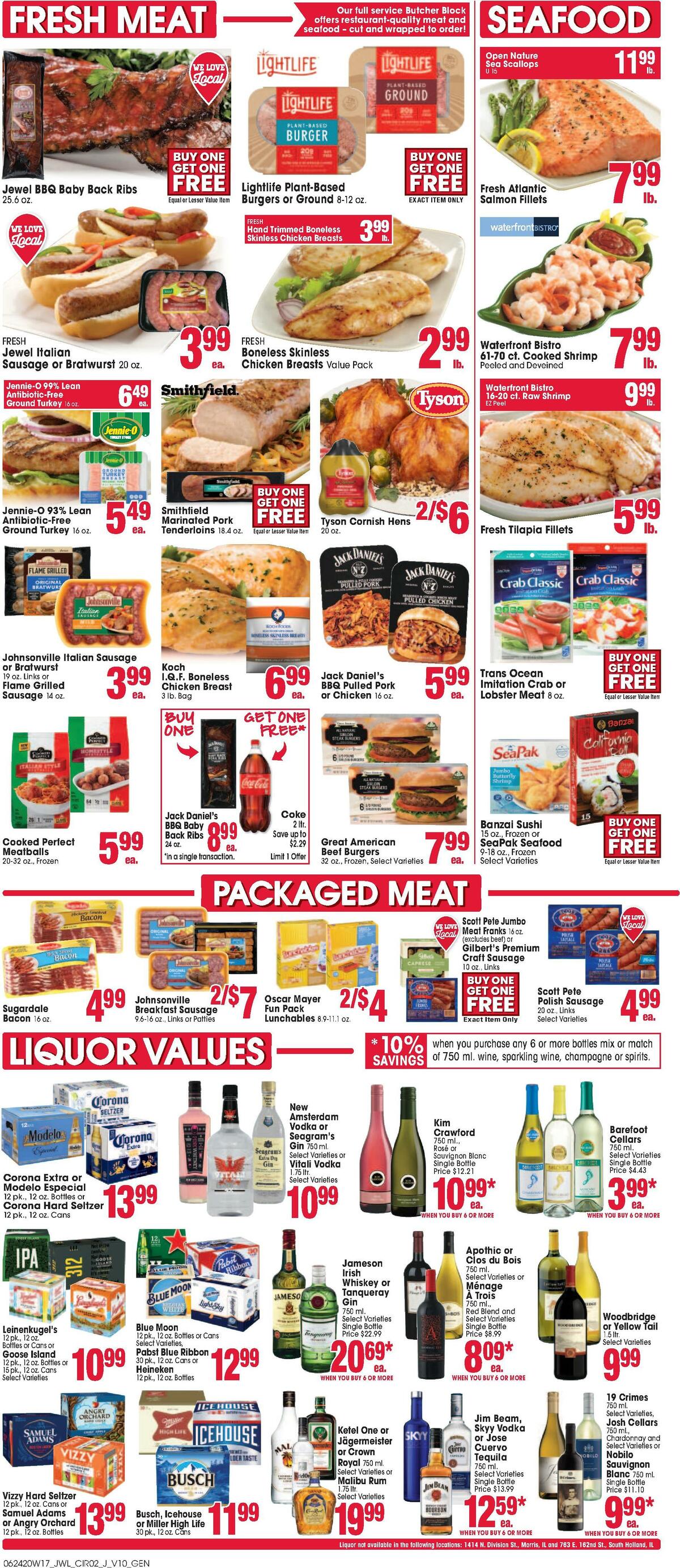 Jewel Osco Weekly Ad from June 24