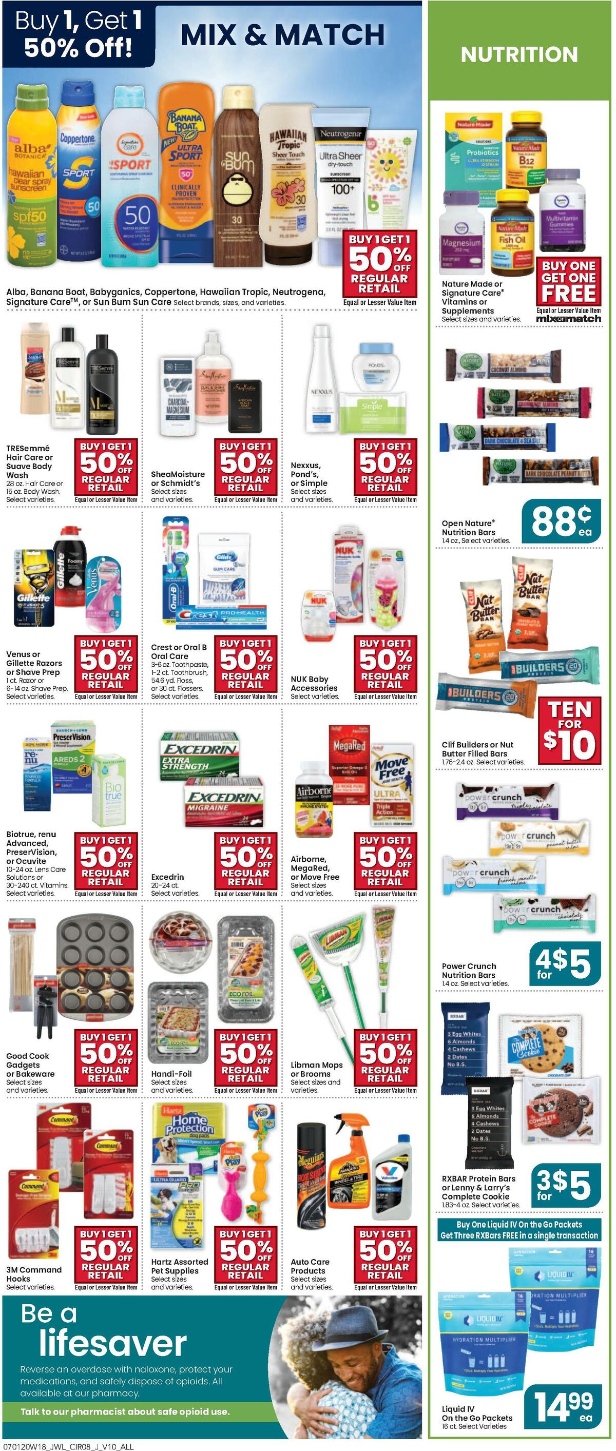Jewel Osco Weekly Ad from July 1