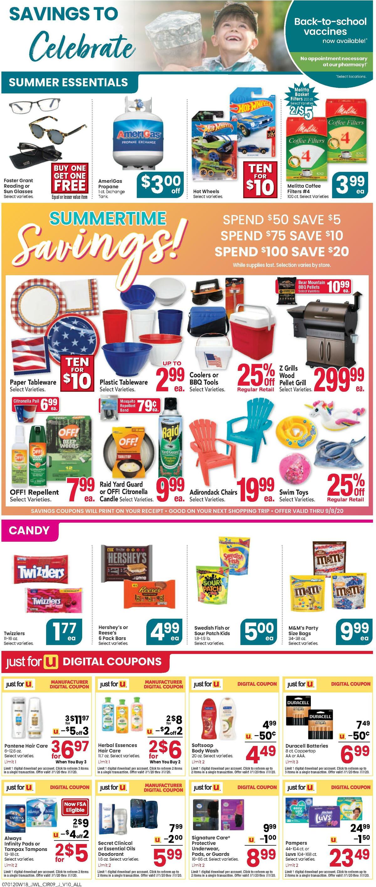 Jewel Osco Weekly Ad from July 1
