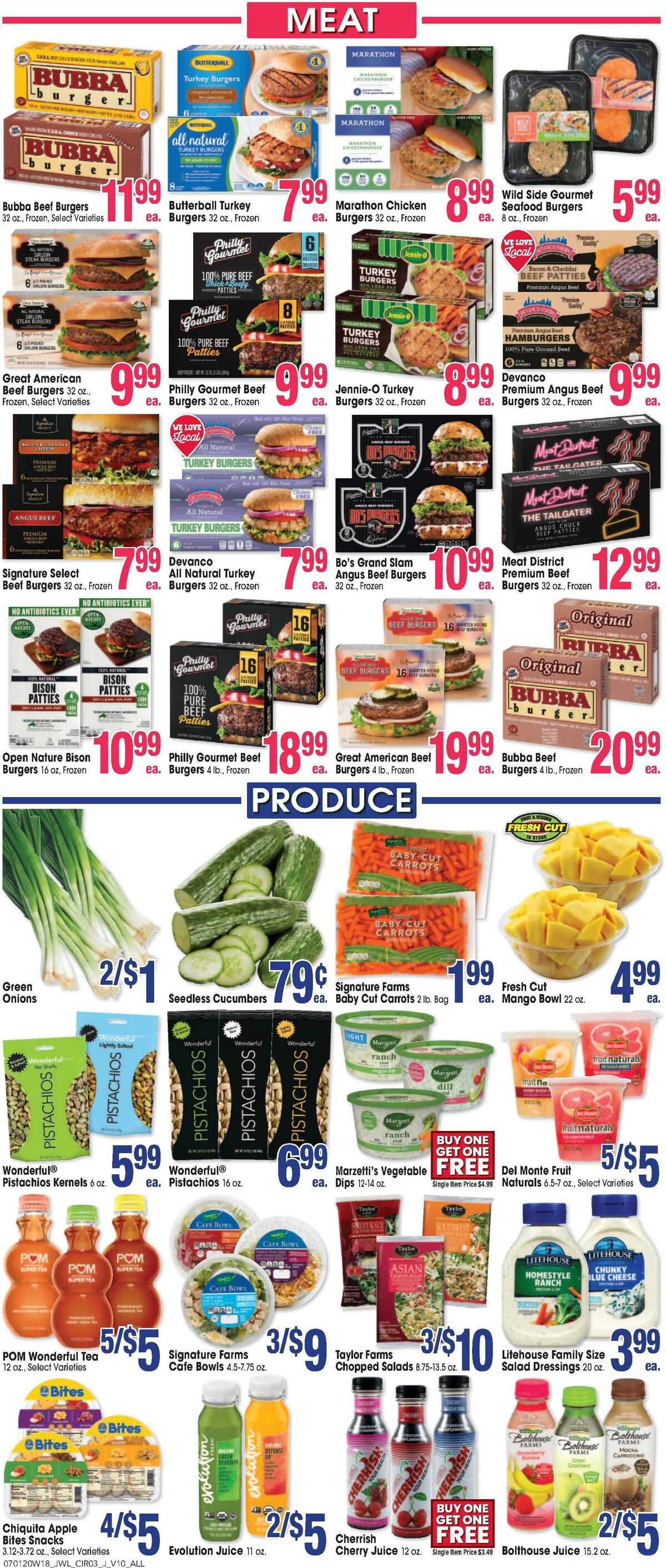 Jewel Osco Weekly Ad from July 1