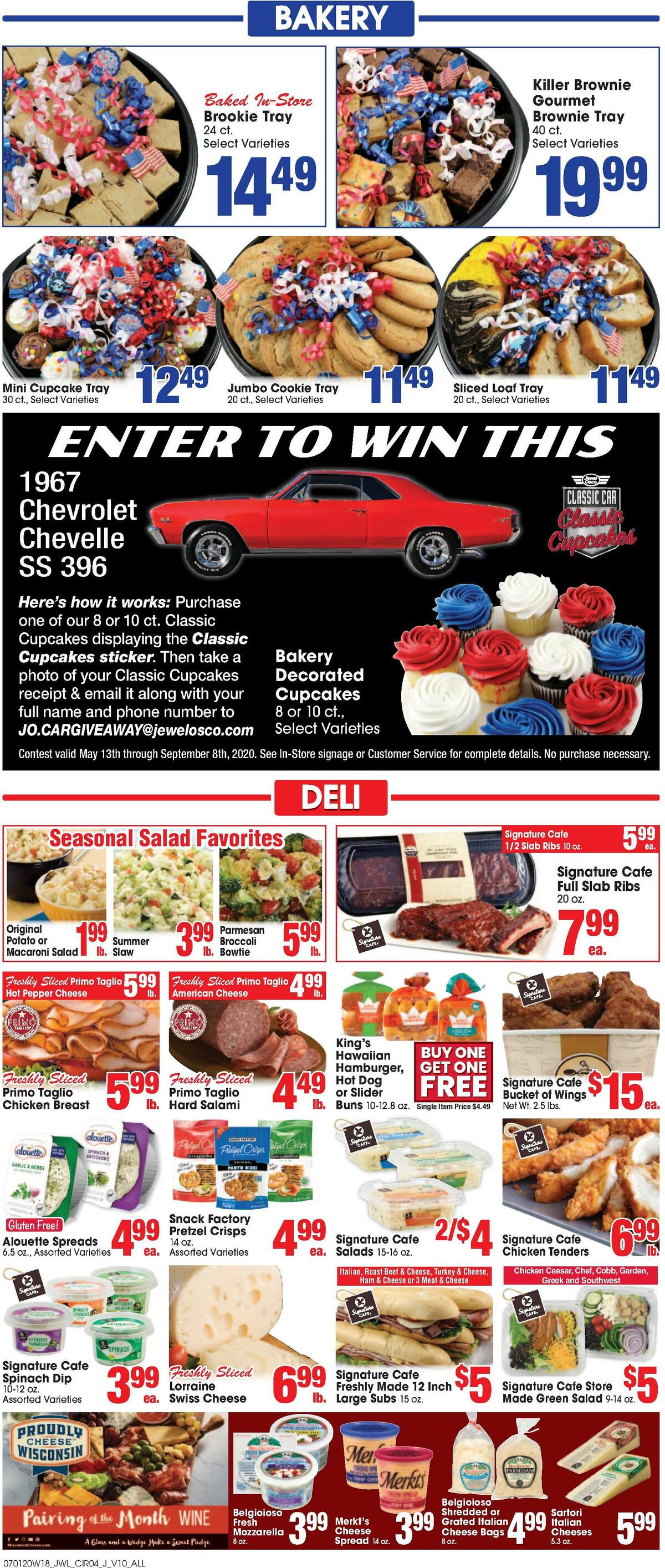 Jewel Osco Weekly Ad from July 1