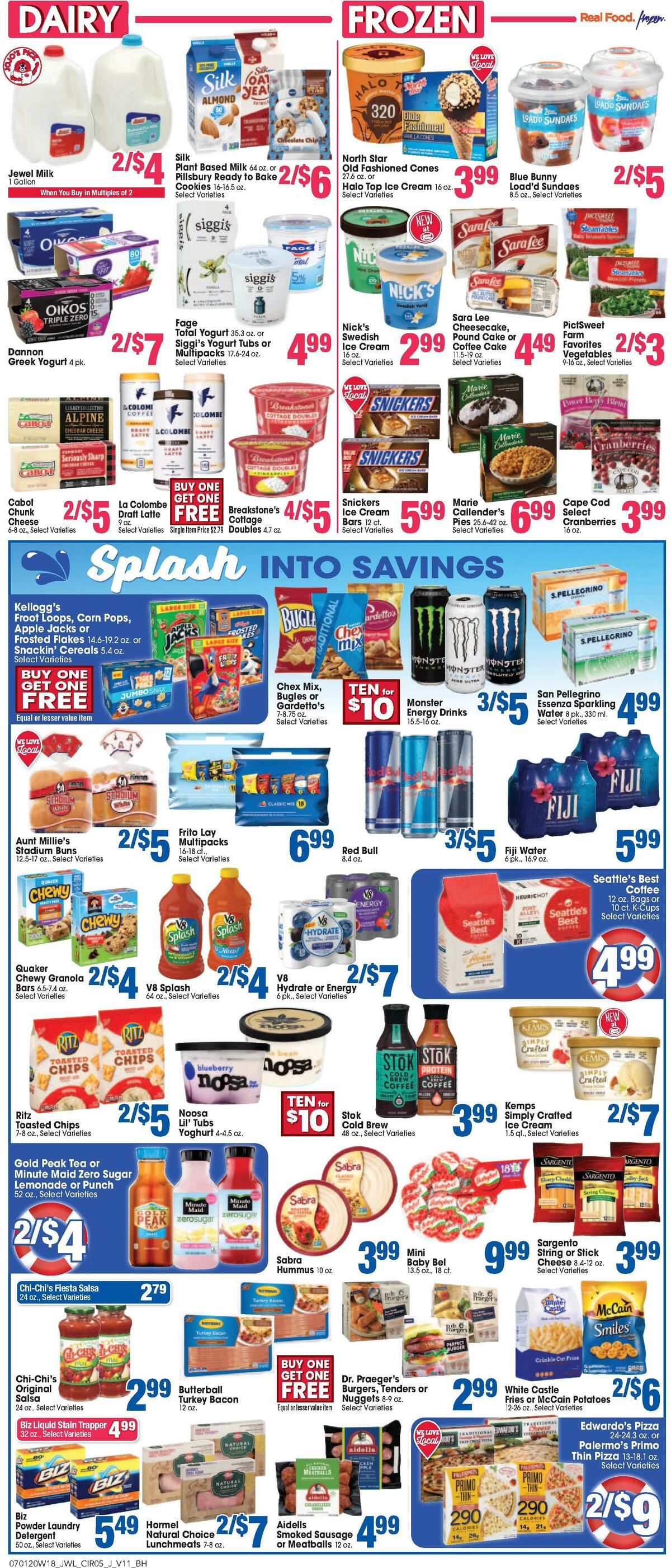 Jewel Osco Weekly Ad from July 1