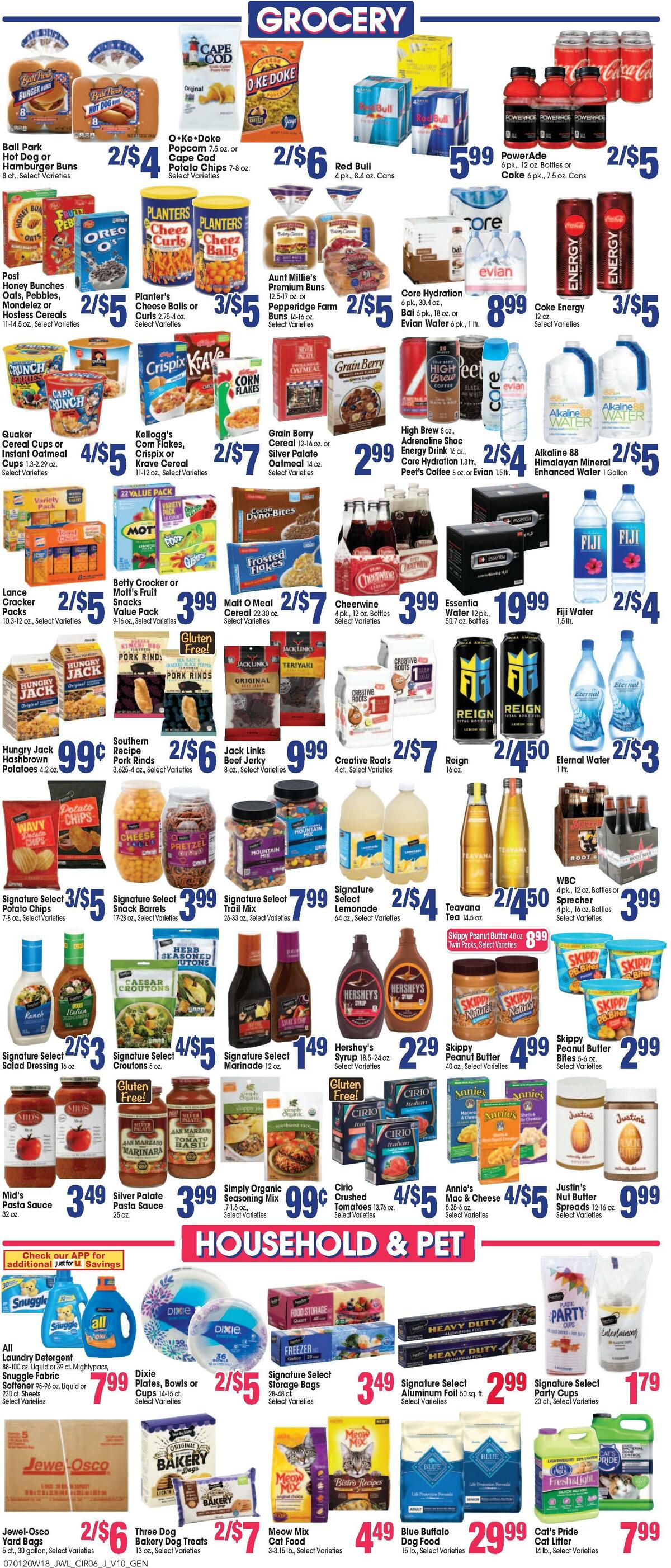 Jewel Osco Weekly Ad from July 1
