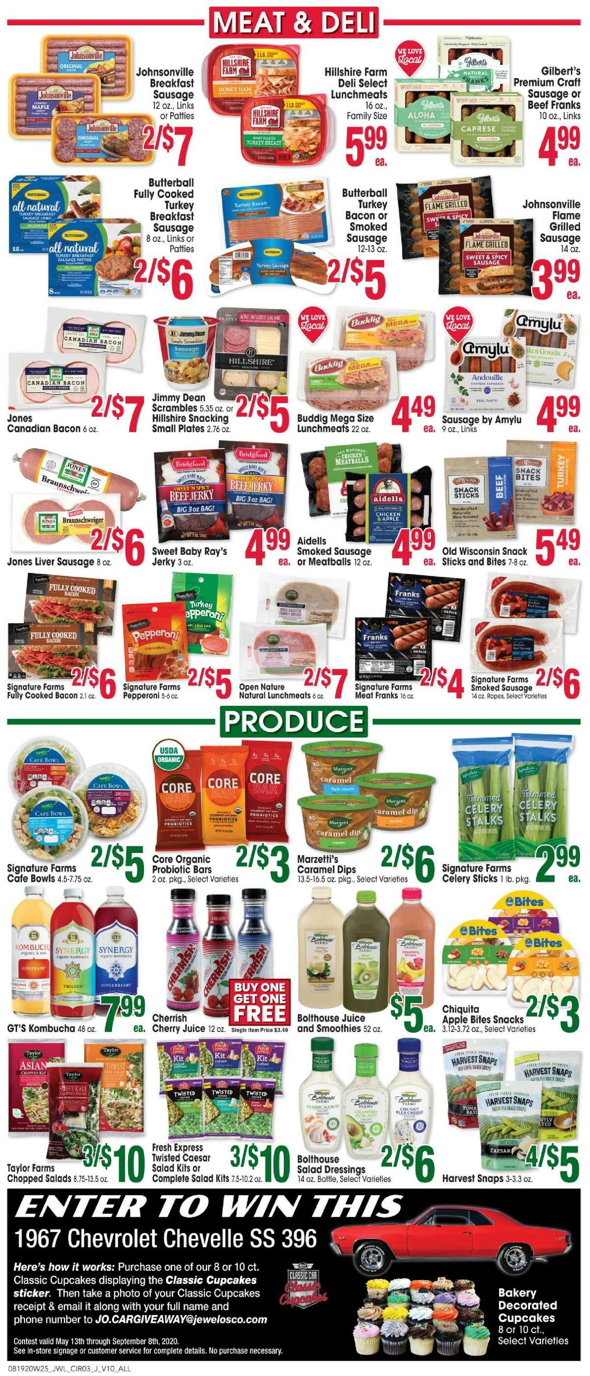 Jewel Osco Weekly Ad from August 19