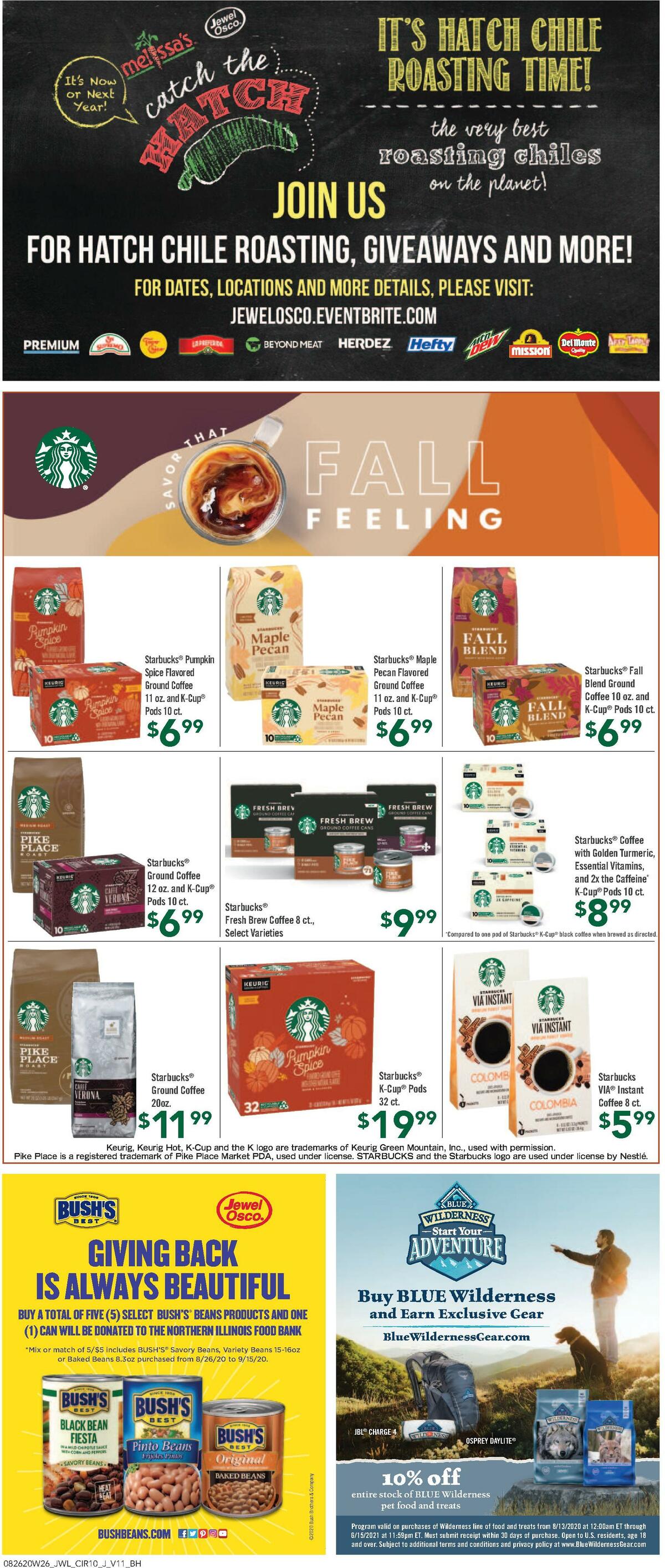 Jewel Osco Weekly Ad from August 26