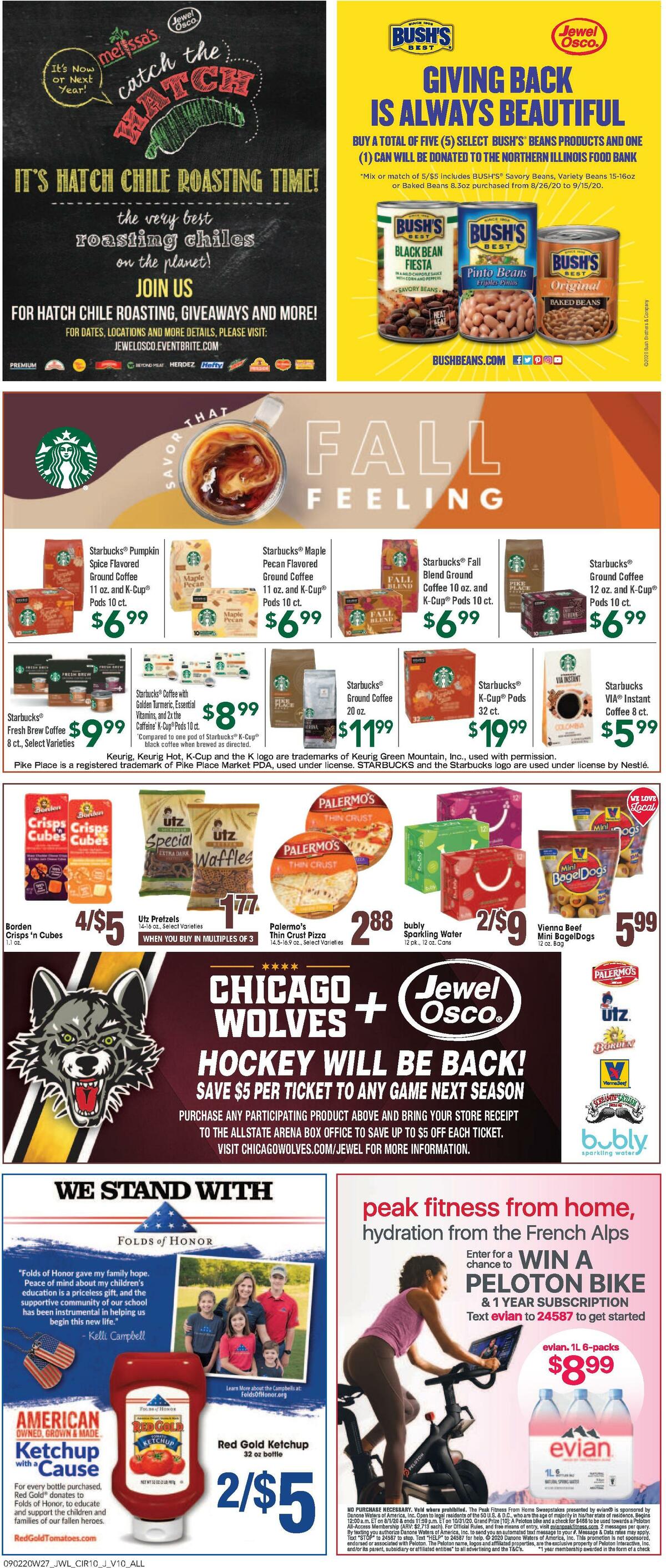 Jewel Osco Weekly Ad from September 2