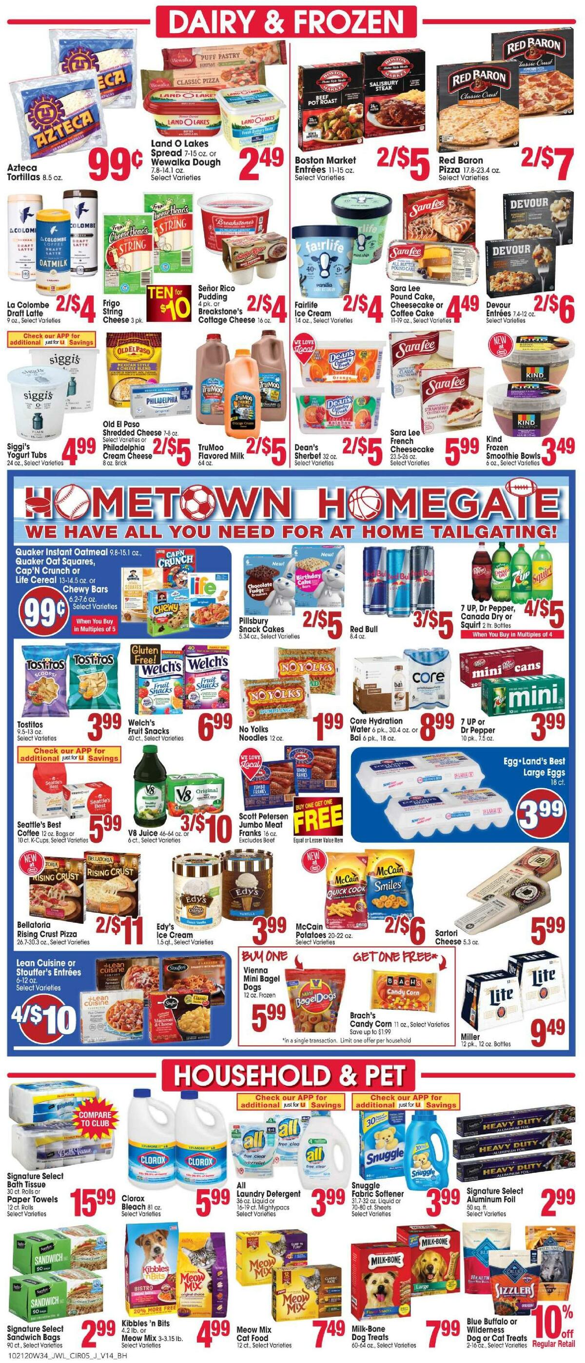 Jewel Osco Weekly Ad from October 21