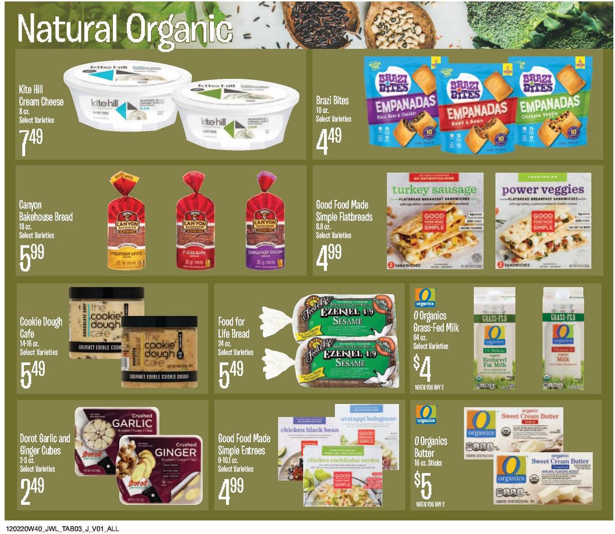 Jewel Osco Speciality Items and Seasonal Favorites Weekly Ad from December 2