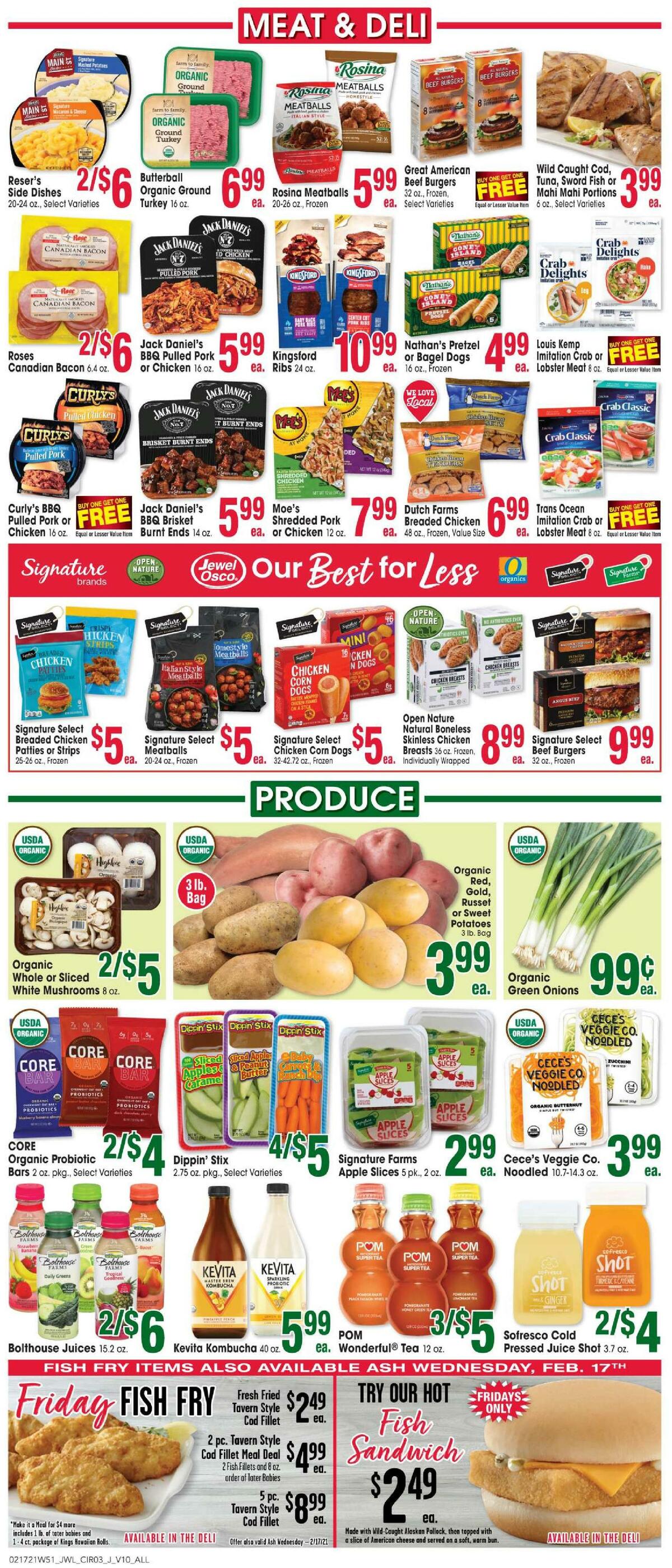 Jewel Osco Weekly Ad from February 17