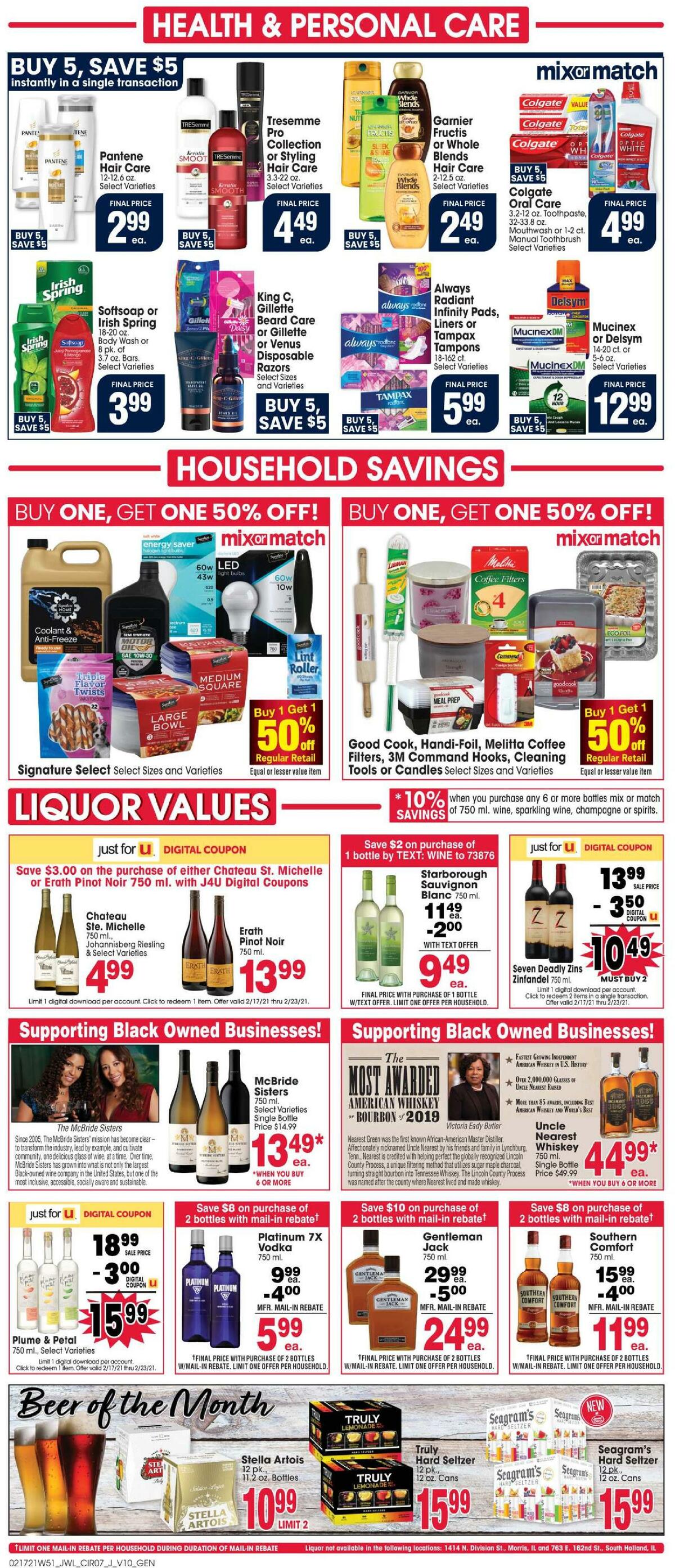 Jewel Osco Weekly Ad from February 17