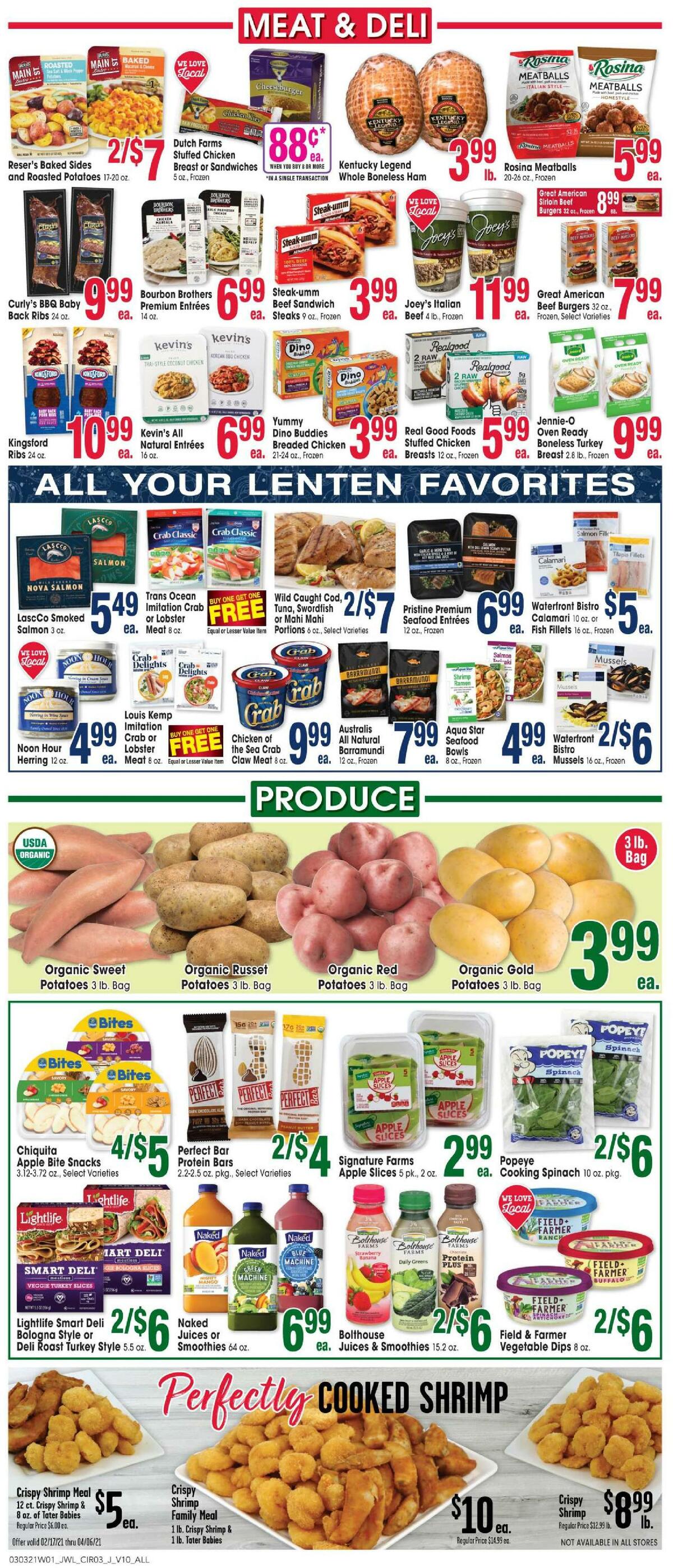 Jewel Osco Weekly Ad from March 3