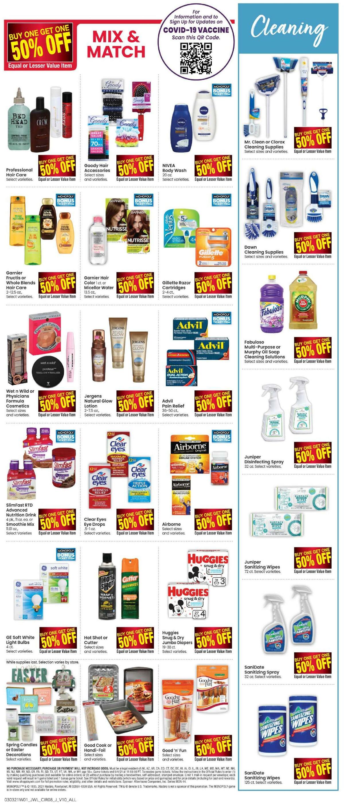 Jewel Osco Weekly Ad from March 3