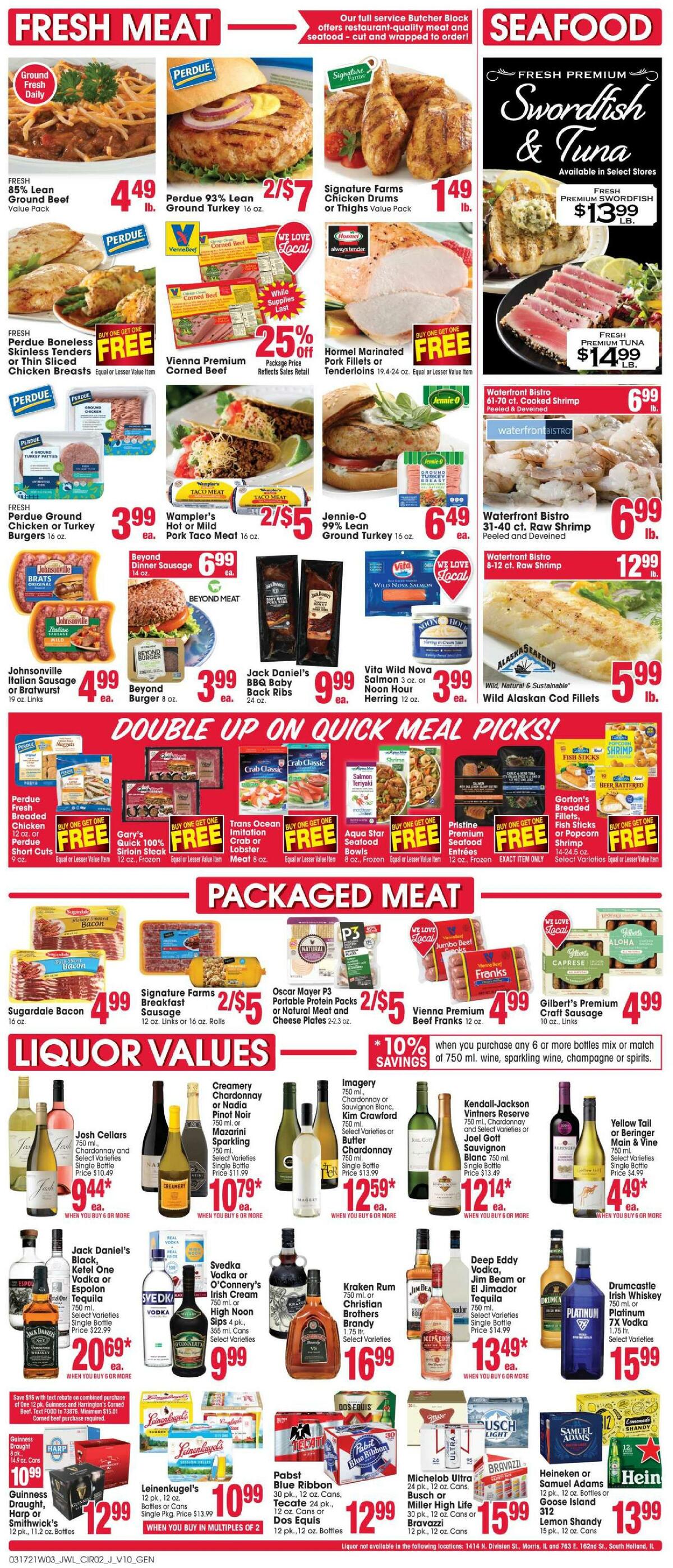 Jewel Osco Weekly Ad from March 17