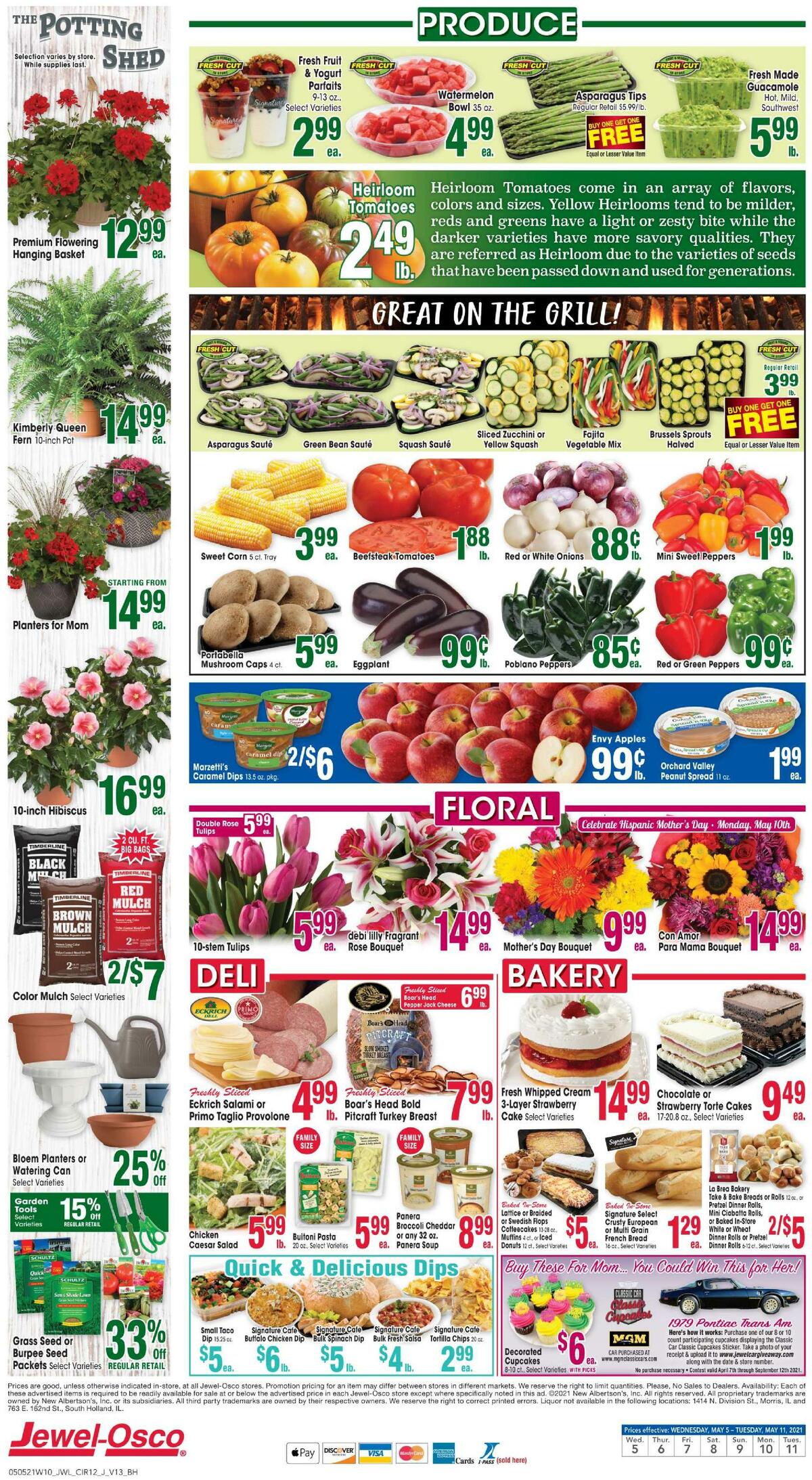 Jewel Osco Weekly Ad from May 5