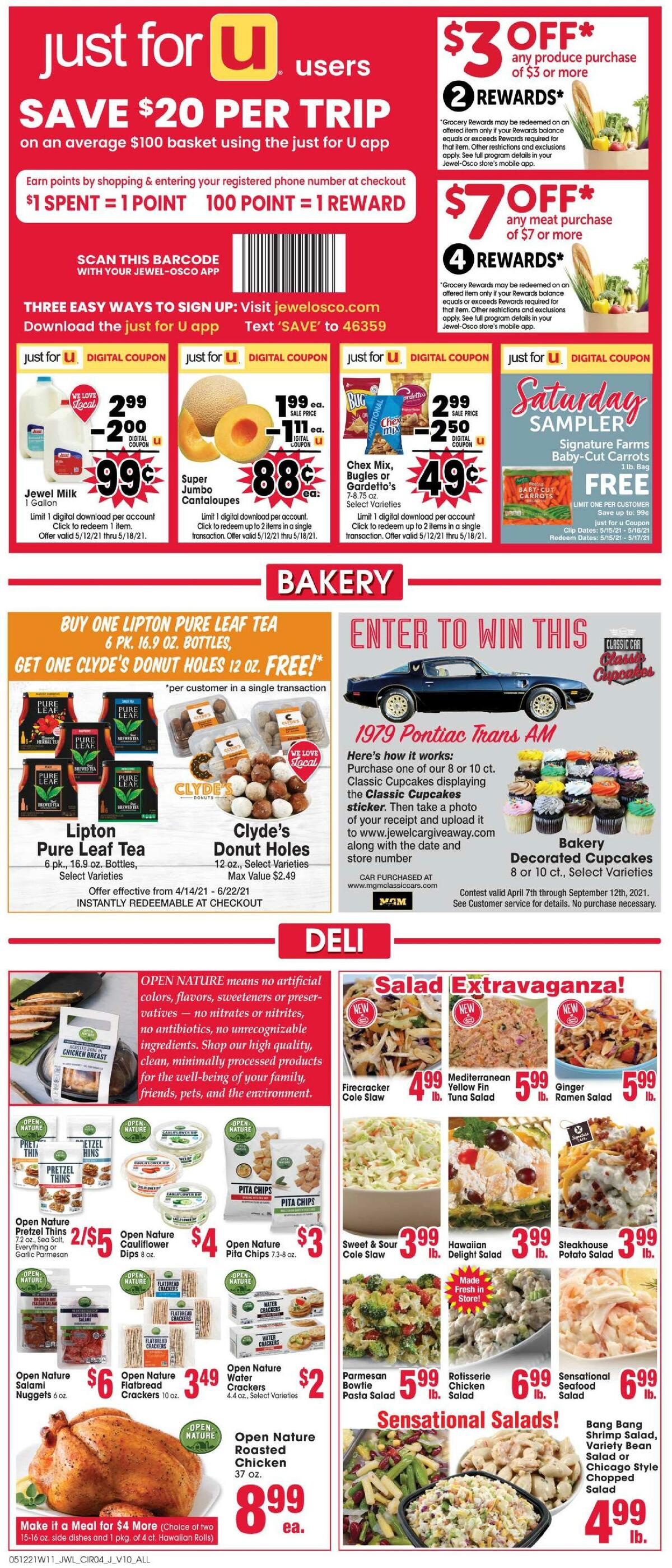 Jewel Osco Weekly Ad from May 12