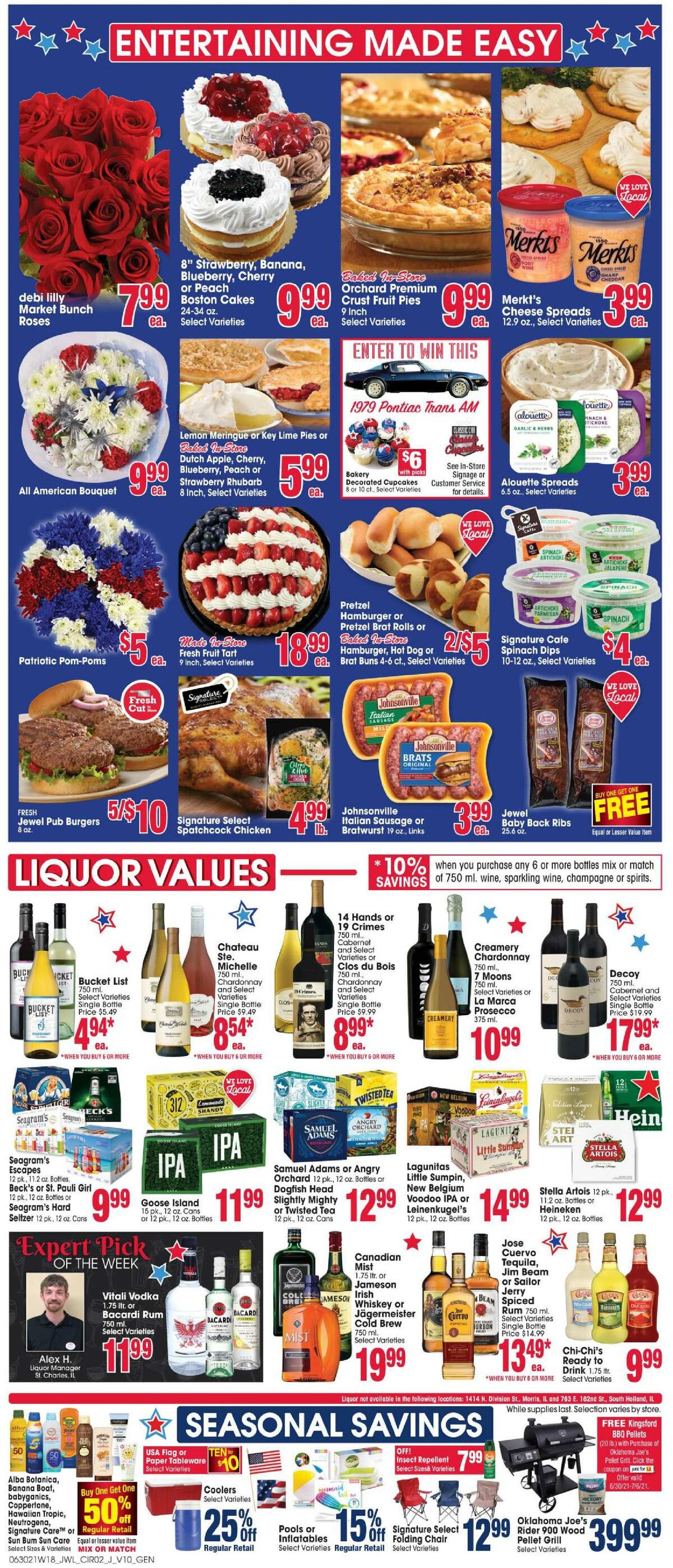 Jewel Osco Weekly Ad from June 30