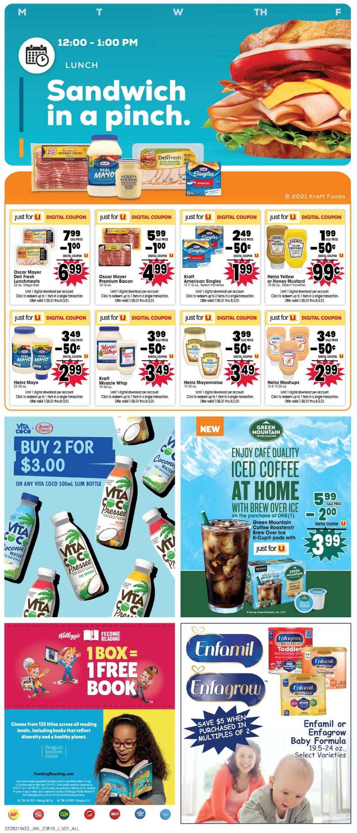 Jewel Osco Weekly Ad from July 28