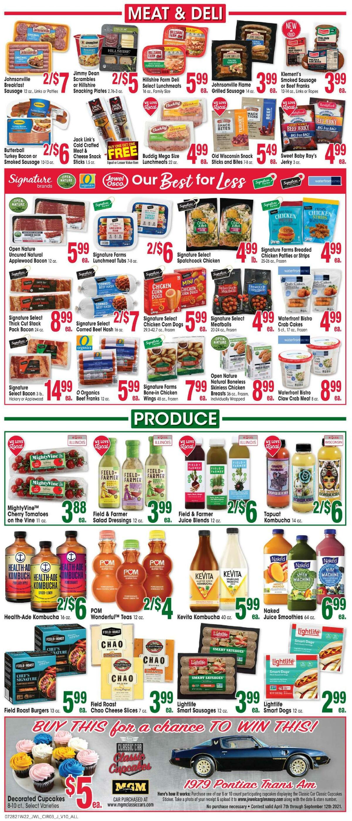 Jewel Osco Weekly Ad from July 28