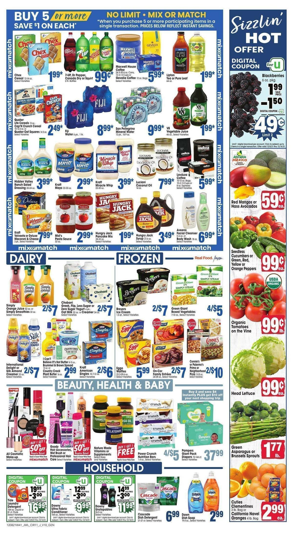 Jewel Osco Weekly Ad from December 8