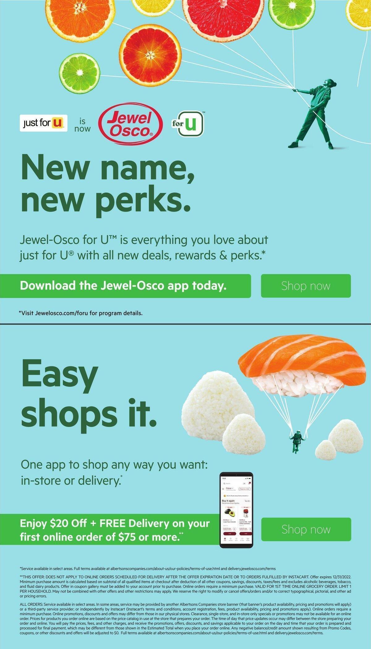 Jewel Osco Weekly Ad from December 8
