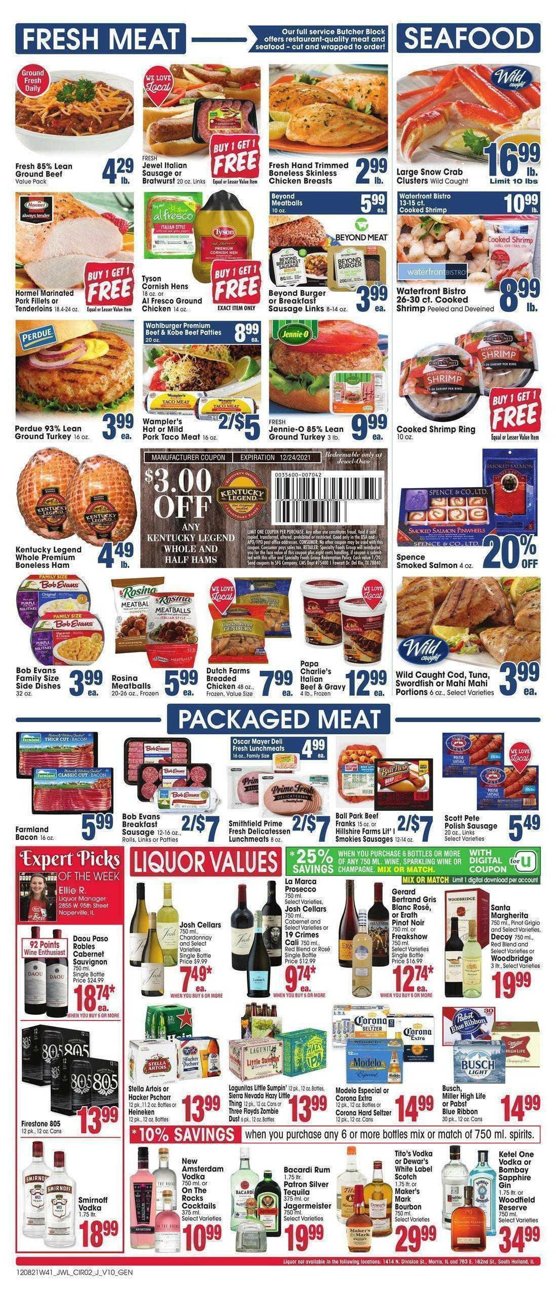 Jewel Osco Weekly Ad from December 8