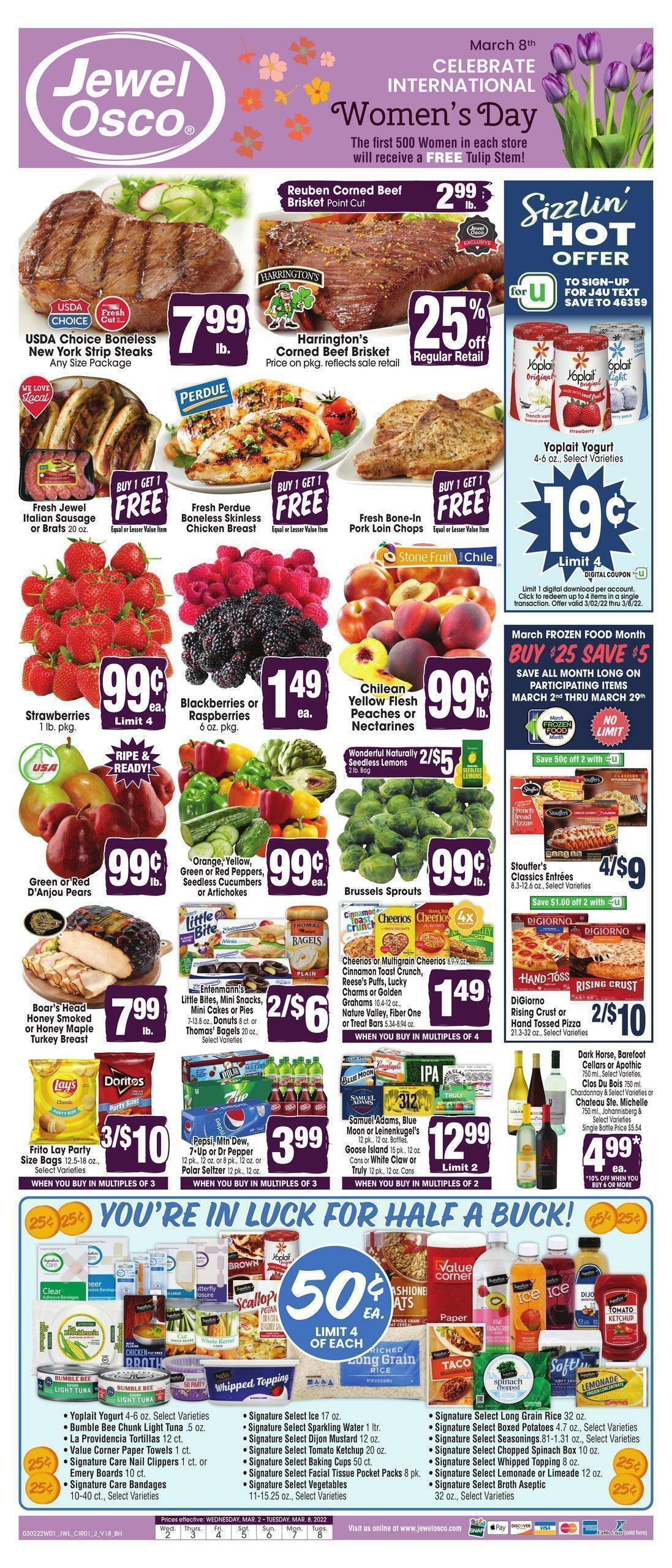 Jewel Osco Weekly Ad from March 2