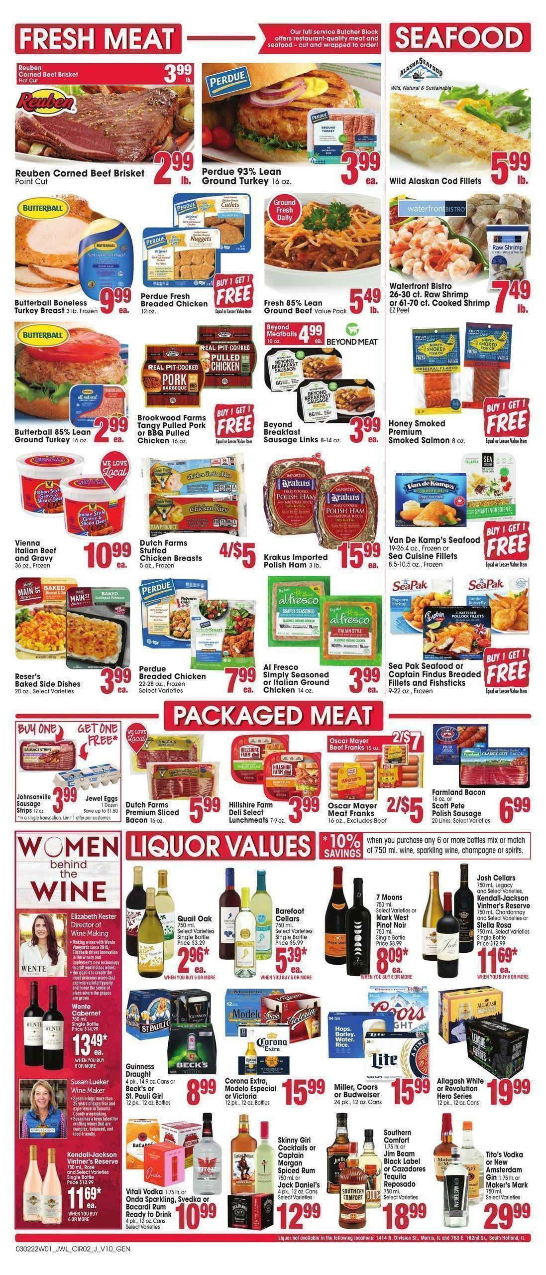 Jewel Osco Weekly Ad from March 2