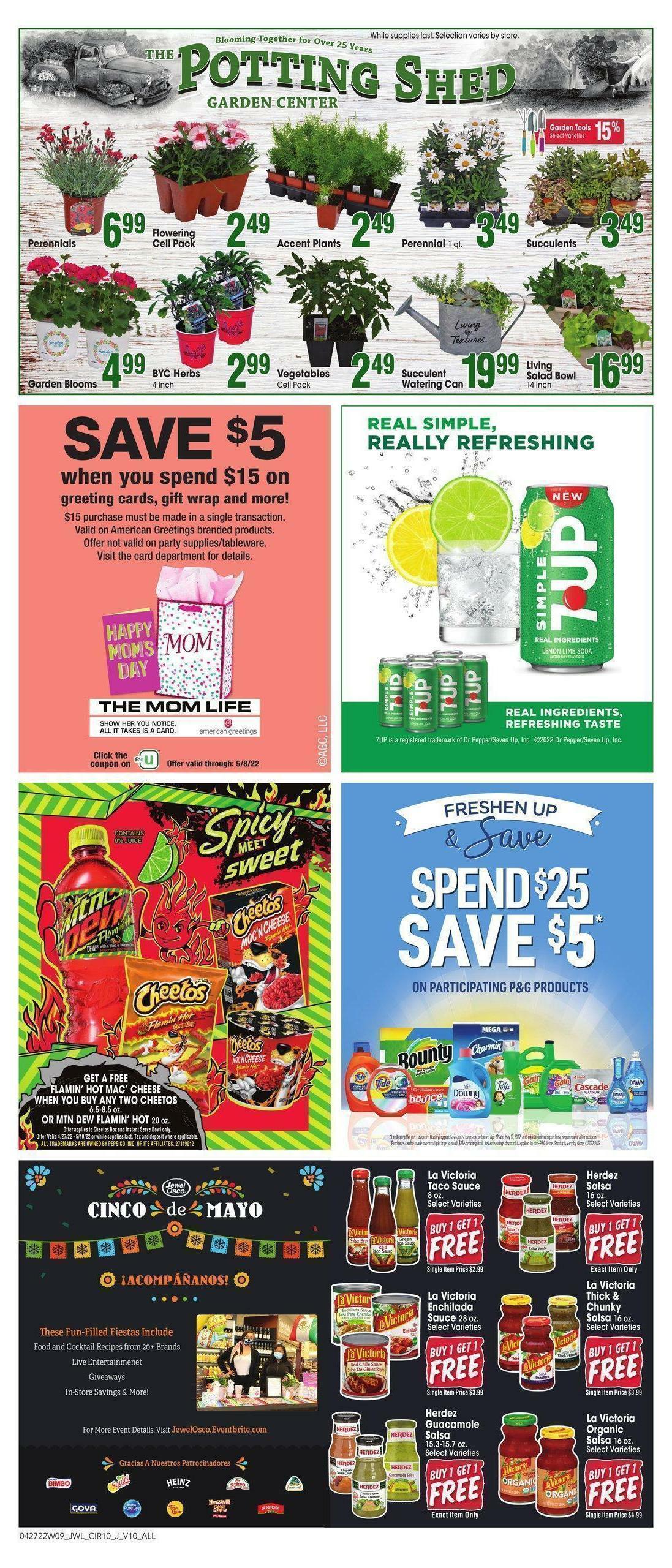 Jewel Osco Weekly Ad from April 27