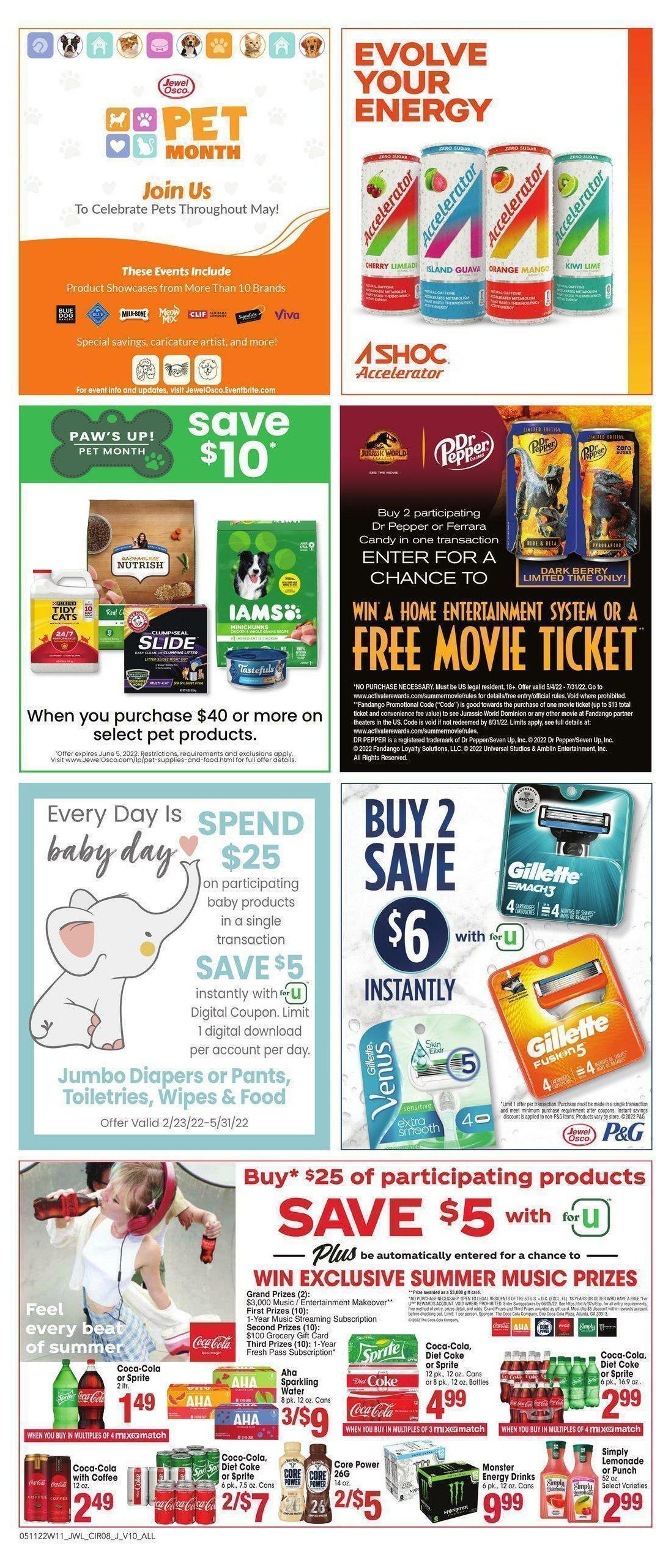 Jewel Osco Weekly Ad from May 11